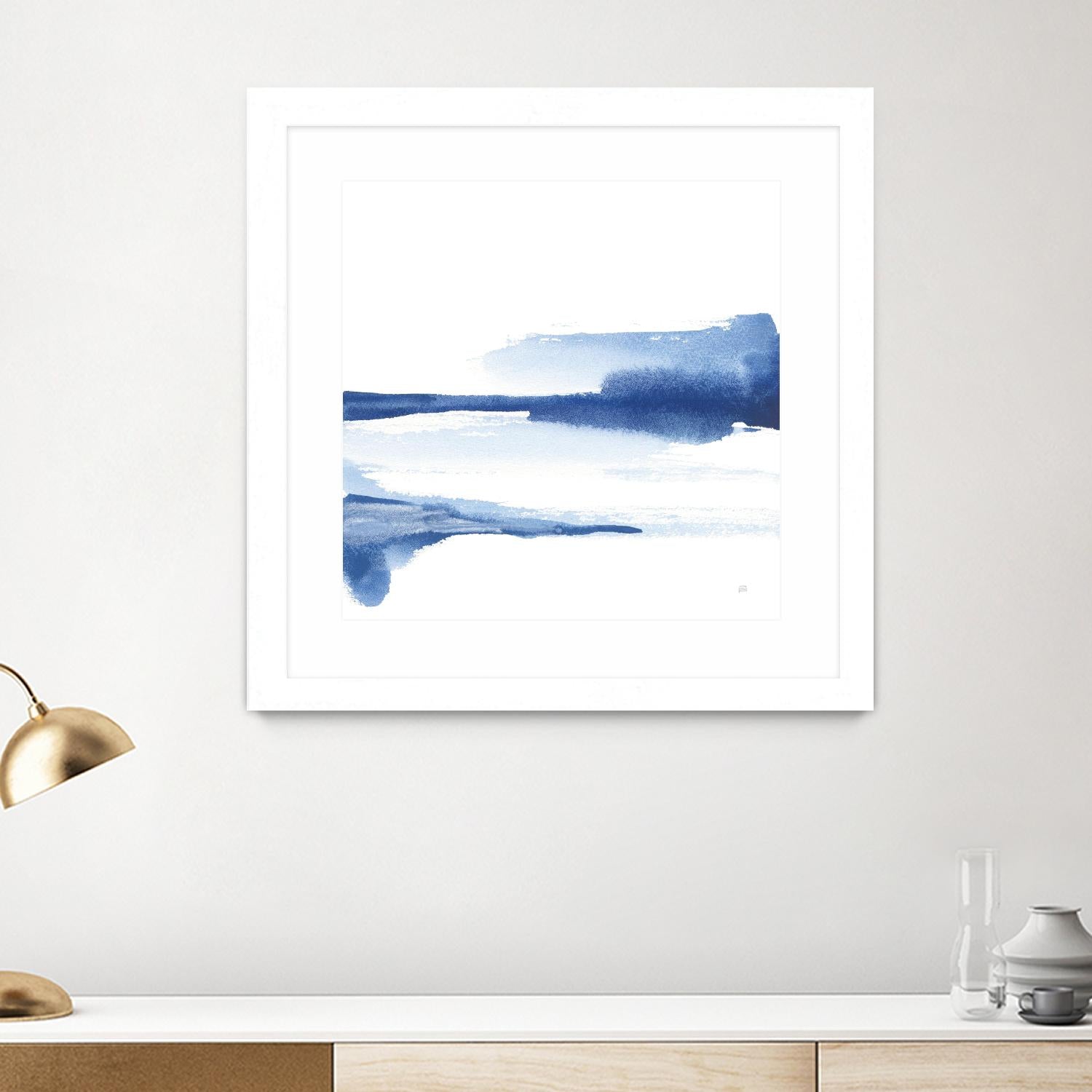 Classic Blue II by Chris Paschke on GIANT ART - abstract abstract