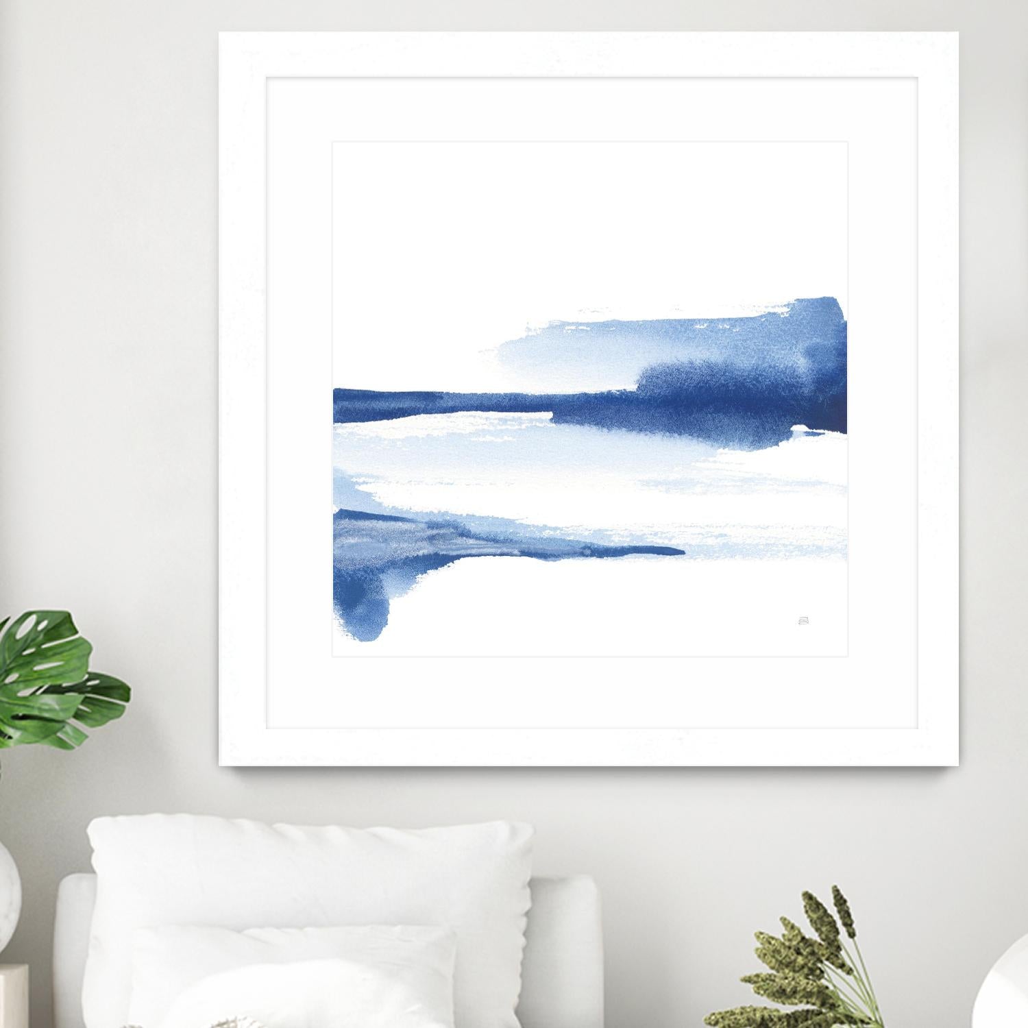 Classic Blue II by Chris Paschke on GIANT ART - abstract abstract