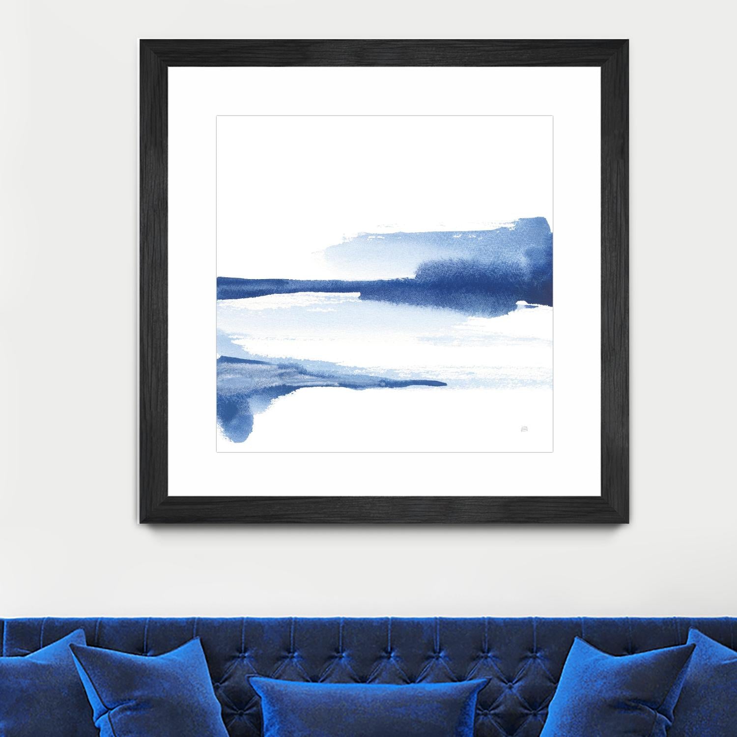 Classic Blue II by Chris Paschke on GIANT ART - abstract abstract