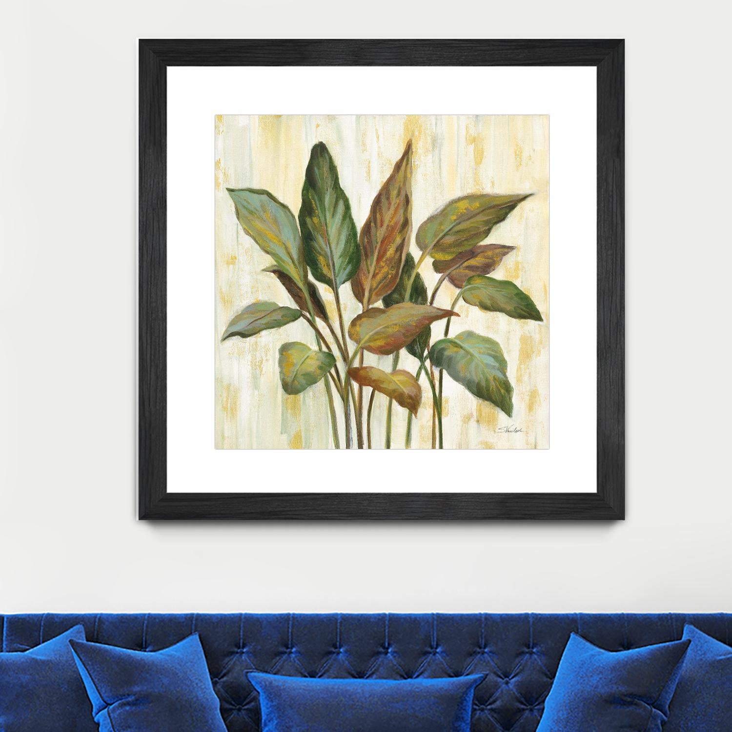 Fall Greenhouse Leaves by Silvia Vassileva on GIANT ART - botanical autumn