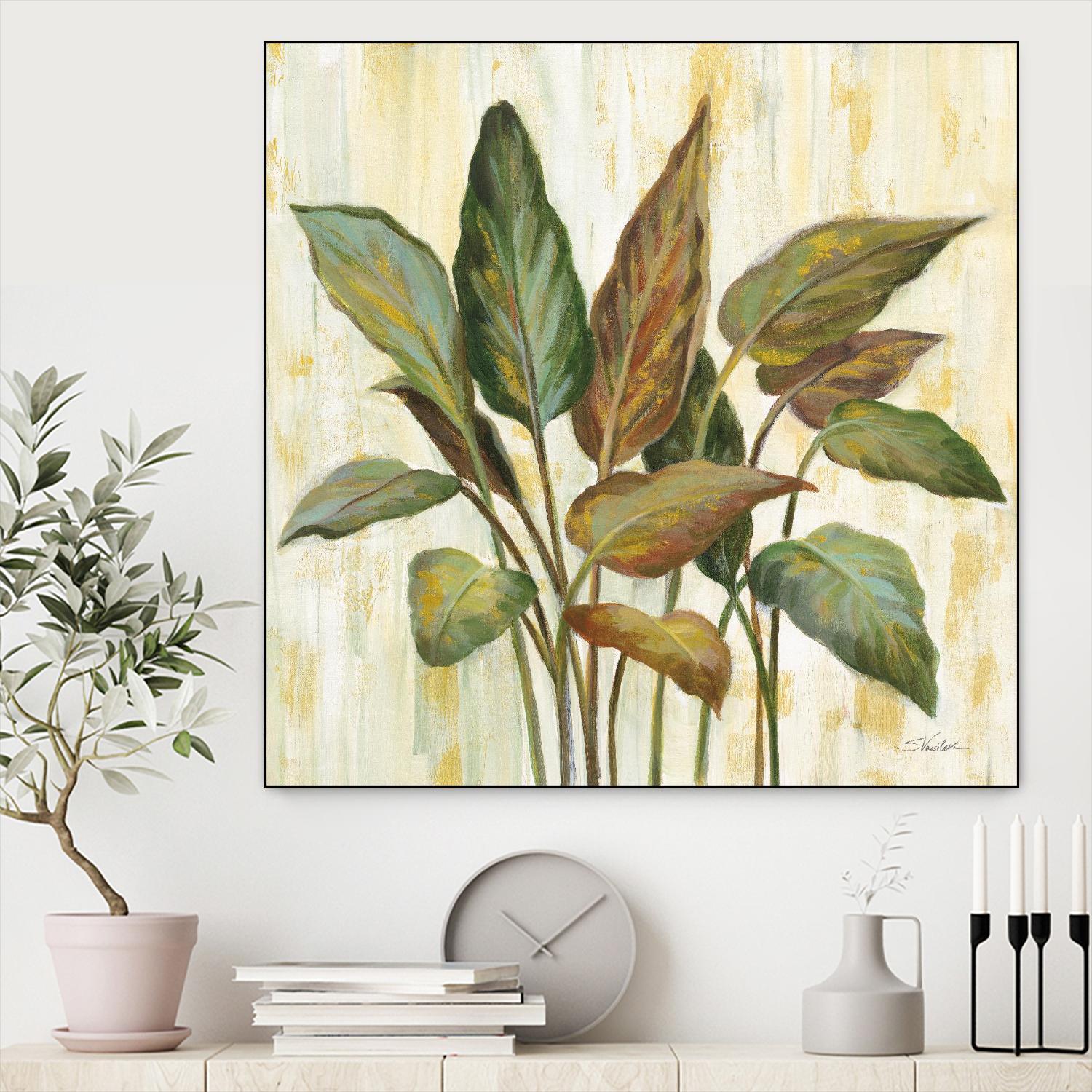 Fall Greenhouse Leaves by Silvia Vassileva on GIANT ART - botanical autumn