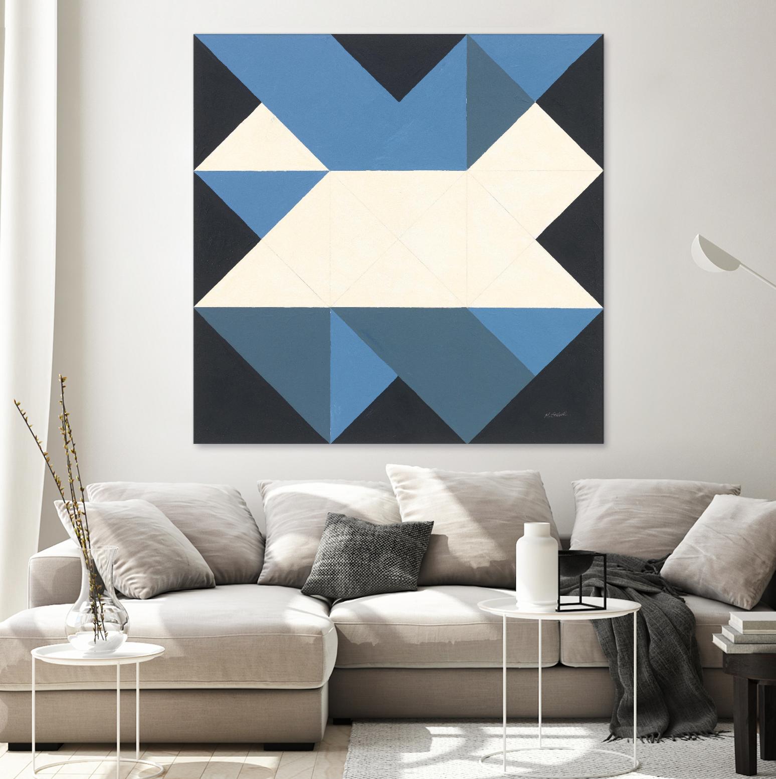 Triangles III by Mike Schick on GIANT ART - abstract abstract