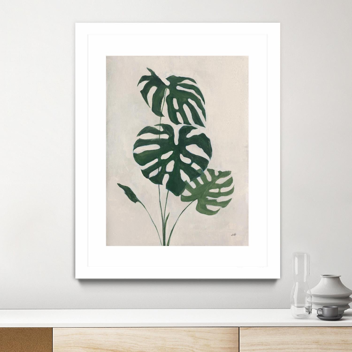 Palm Botanical I by Julia Purinton on GIANT ART - green tropical tropical