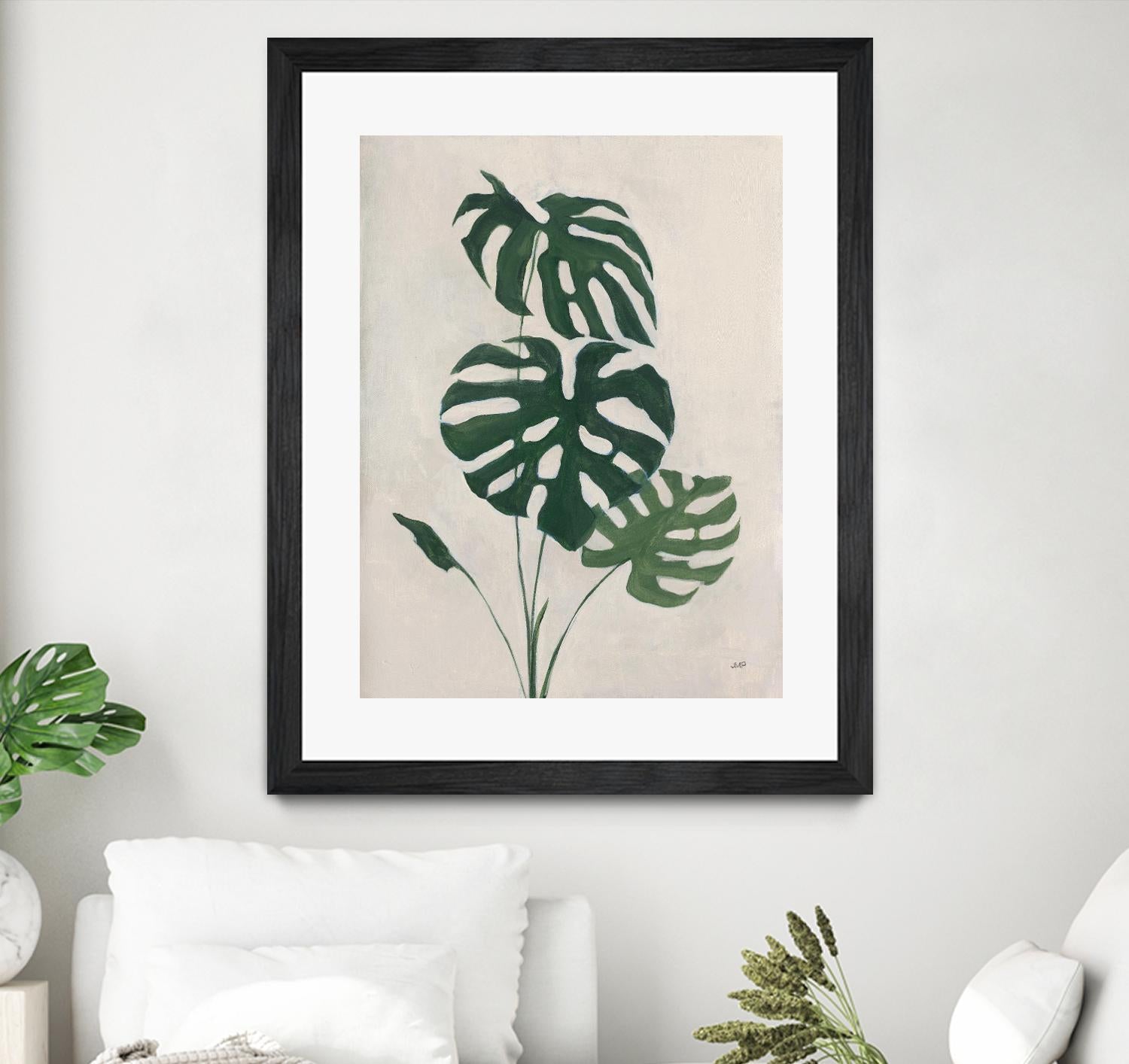 Palm Botanical I by Julia Purinton on GIANT ART - green tropical tropical
