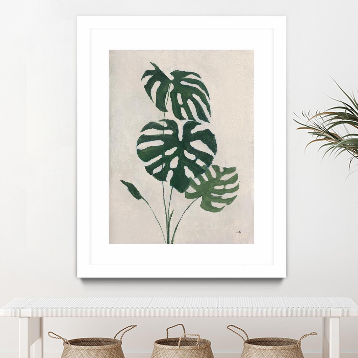 Palm Botanical I by Julia Purinton on GIANT ART - green tropical tropical