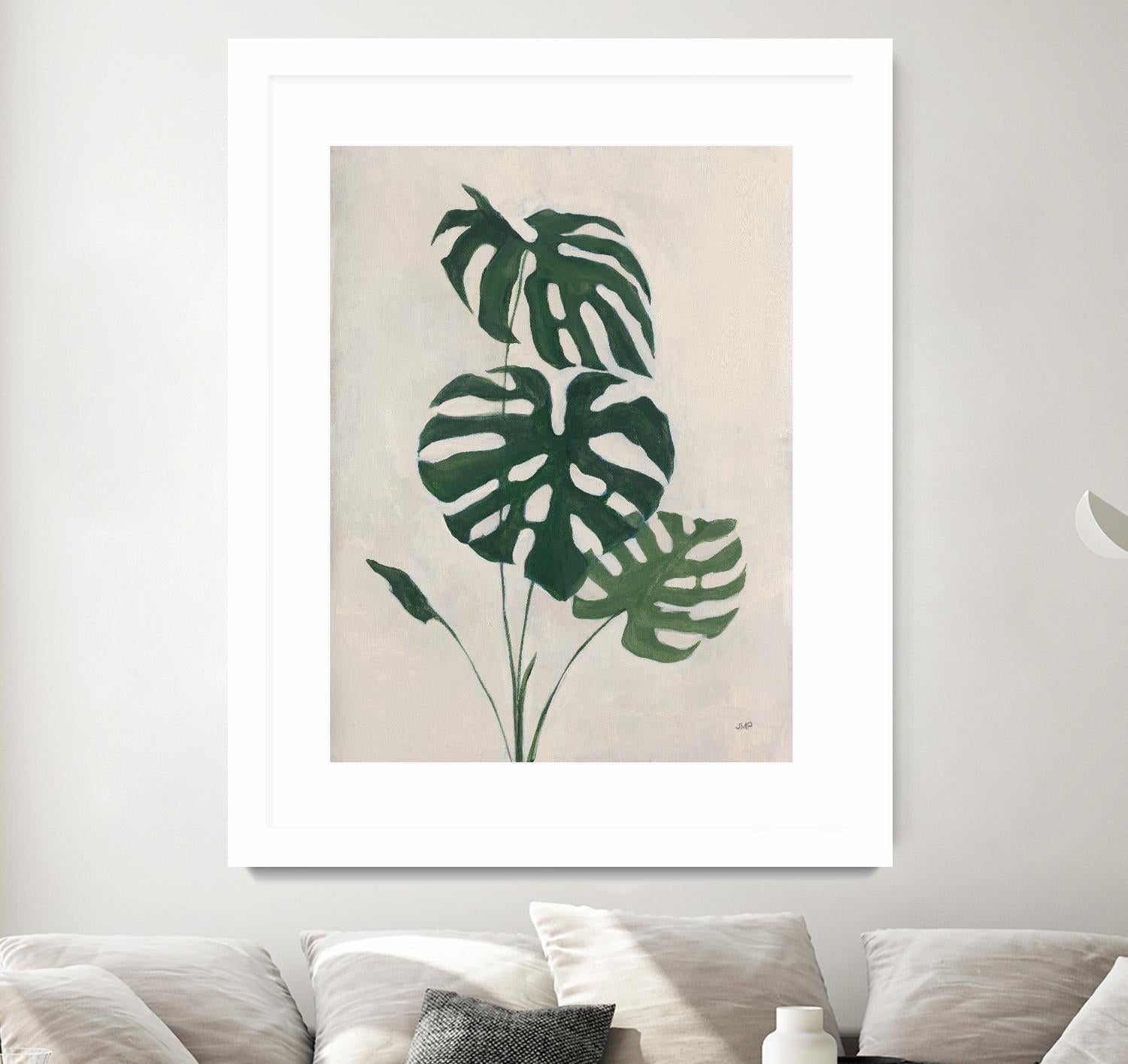 Palm Botanical I by Julia Purinton on GIANT ART - green tropical tropical