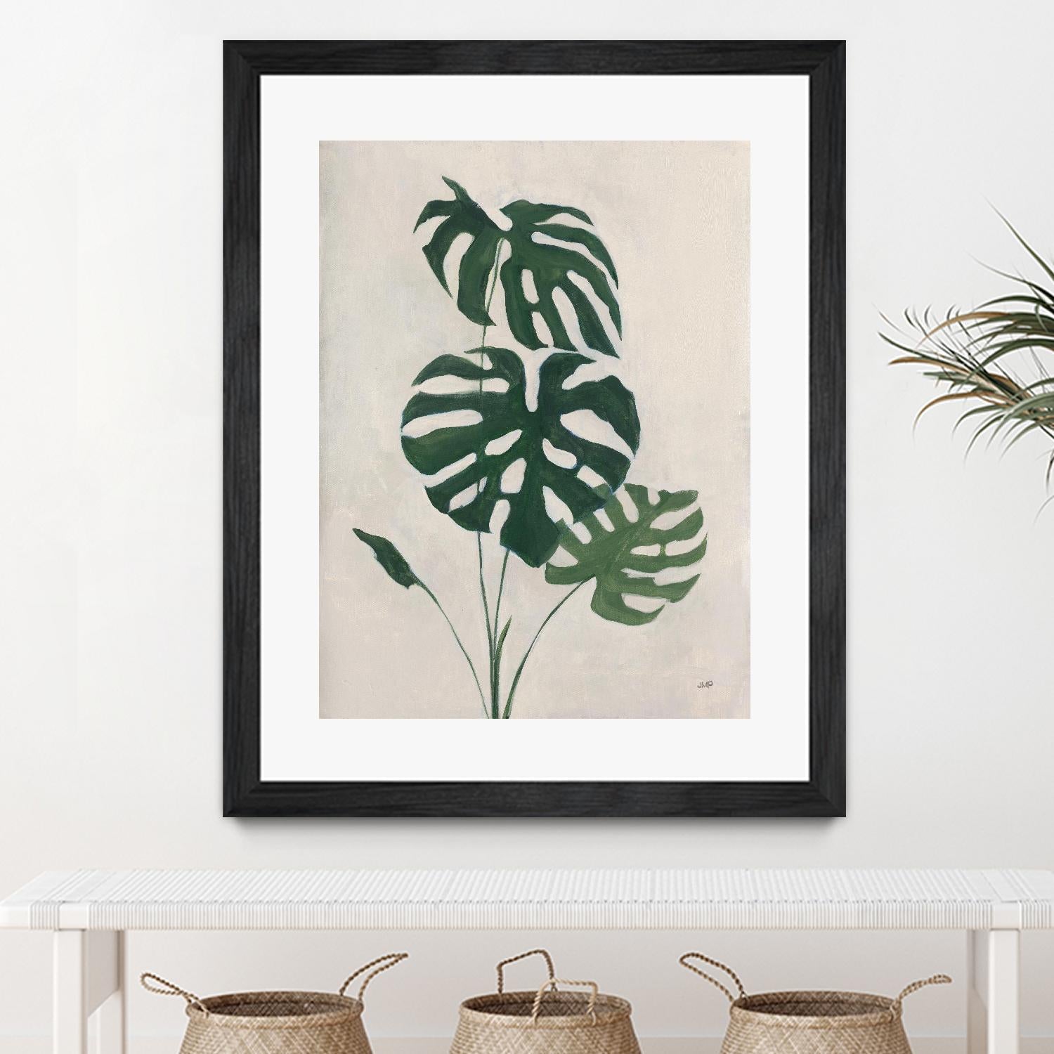 Palm Botanical I by Julia Purinton on GIANT ART - green tropical tropical
