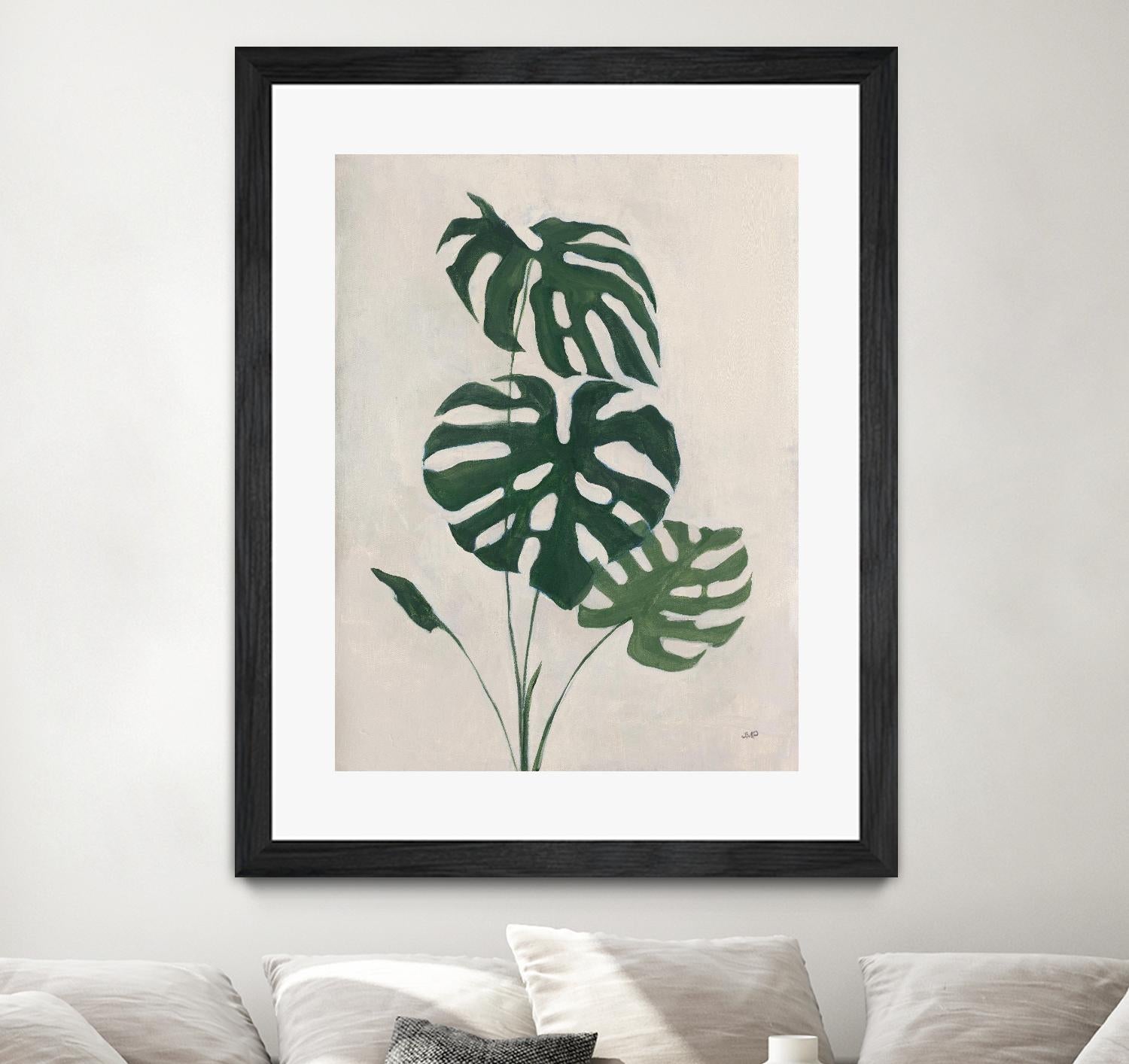 Palm Botanical I by Julia Purinton on GIANT ART - green tropical tropical
