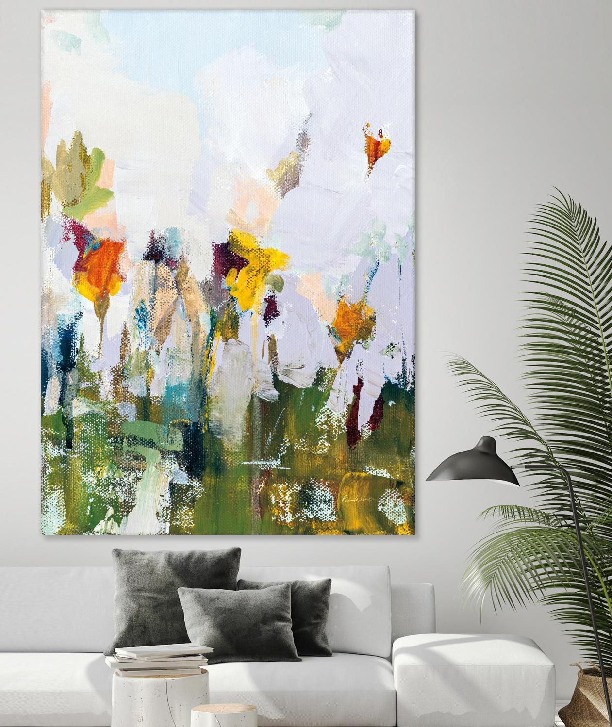 Spontaneous Summer I by Pamela Munger on GIANT ART - abstract abstract