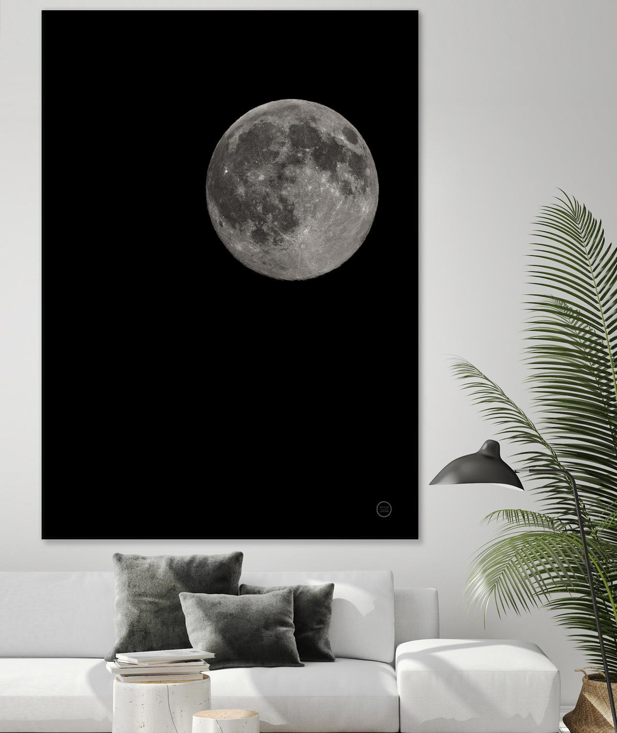 Moon Detail I by Nathan Larson on GIANT ART - astronomy & celestial astronomy
