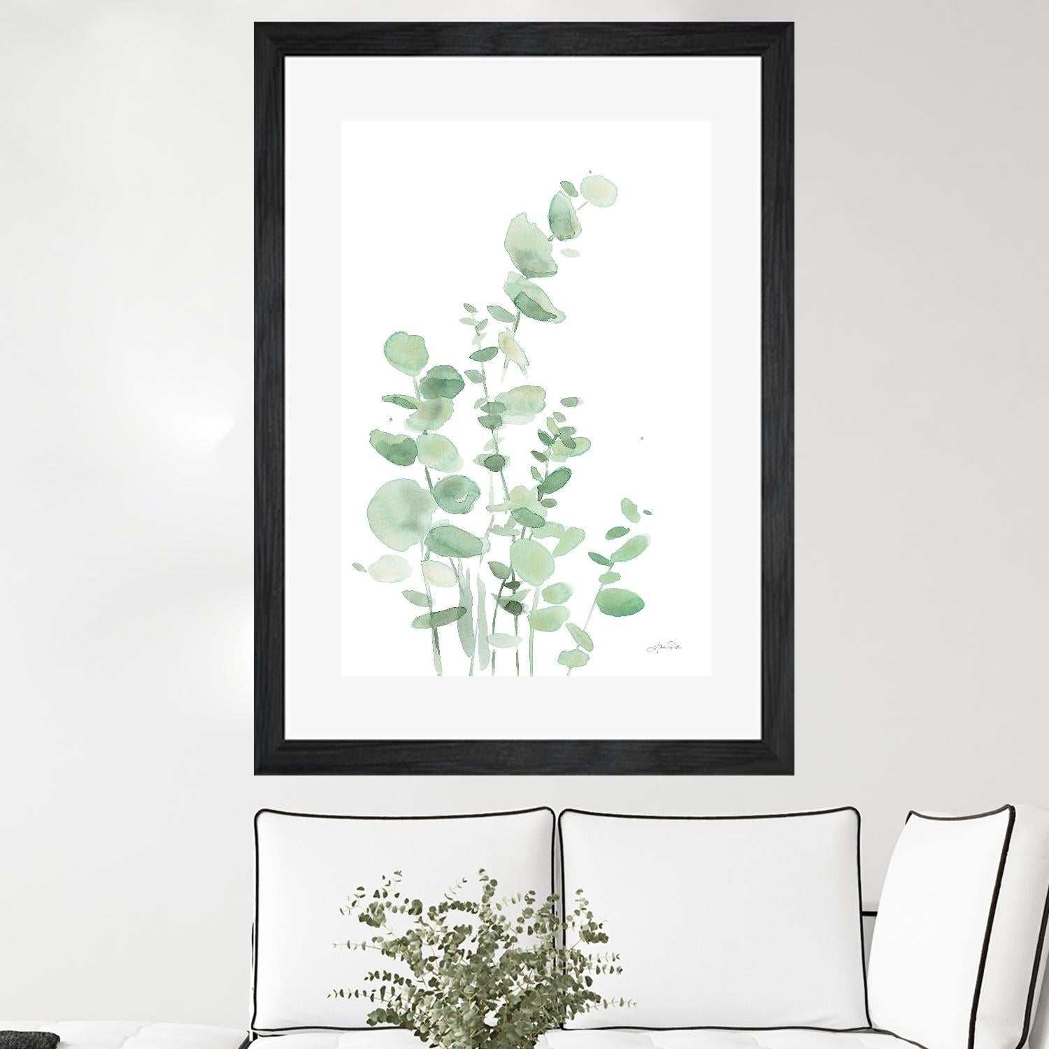 Eucalyptus I by Katrina Pete on GIANT ART - green plants & trees eucalyptus plants