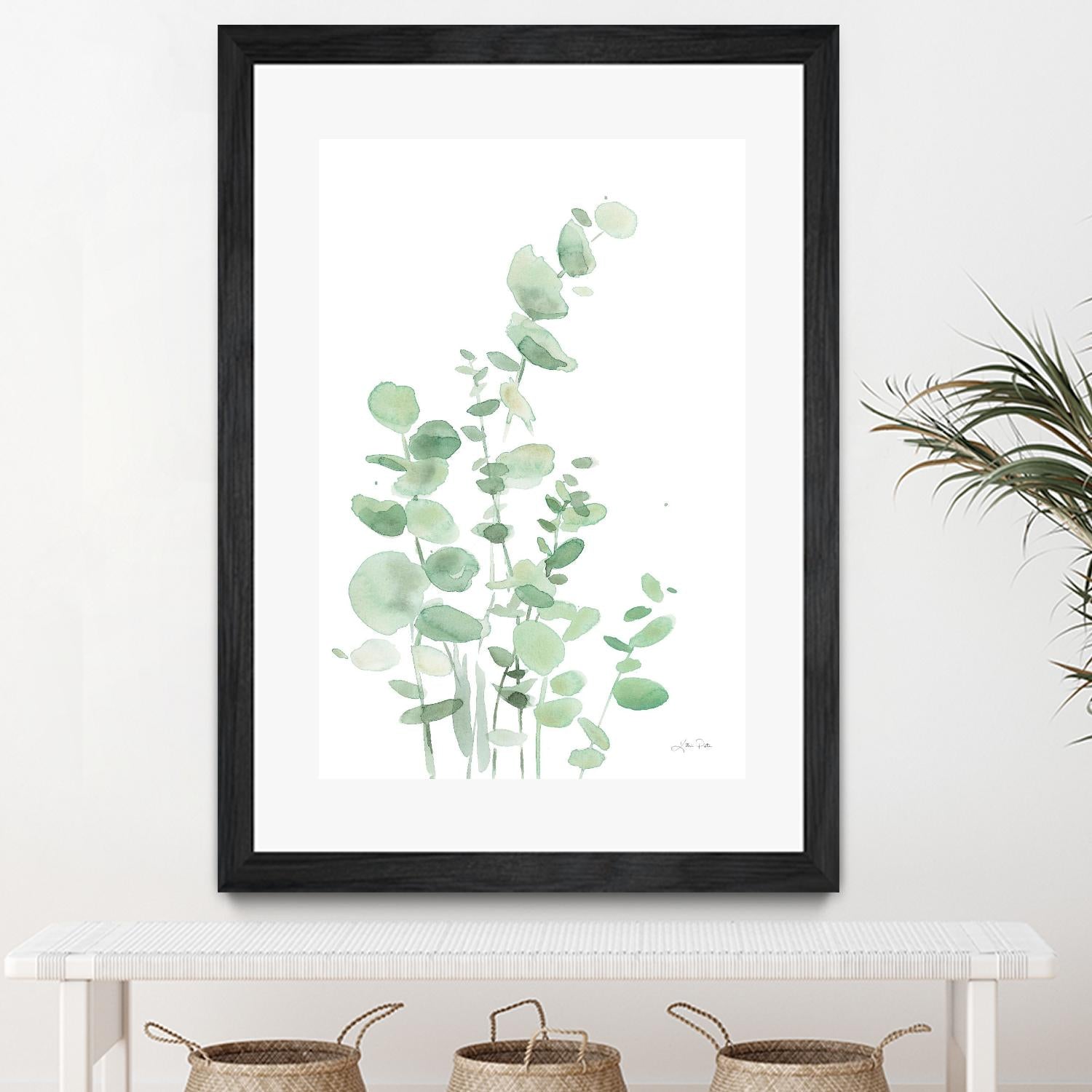 Eucalyptus I by Katrina Pete on GIANT ART - green plants & trees eucalyptus plants