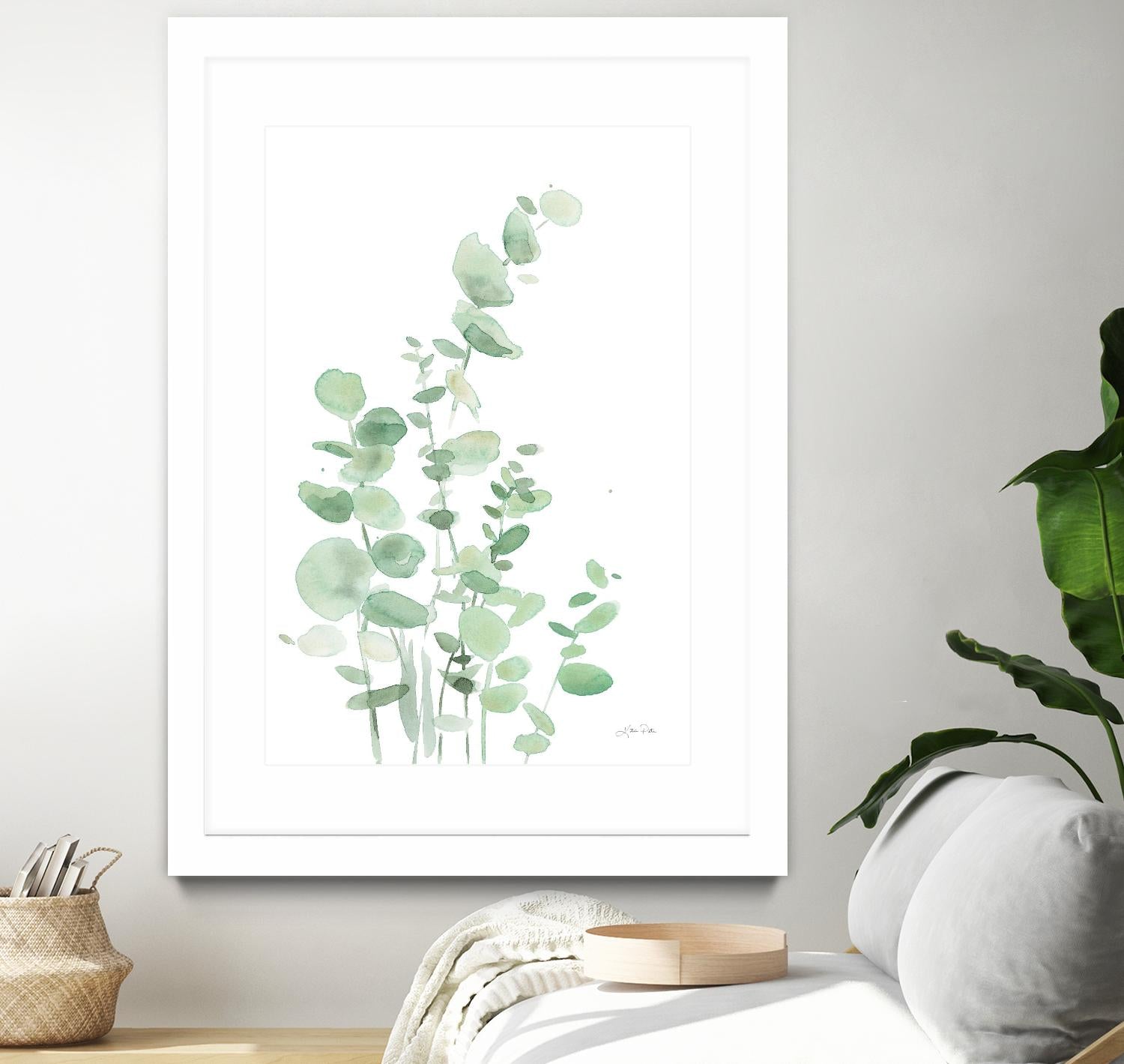Eucalyptus I by Katrina Pete on GIANT ART - green plants & trees eucalyptus plants