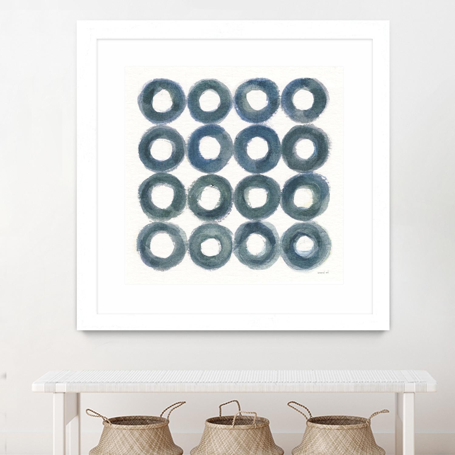 Fullness of Circles by Danhui Nai on GIANT ART - abstract circles