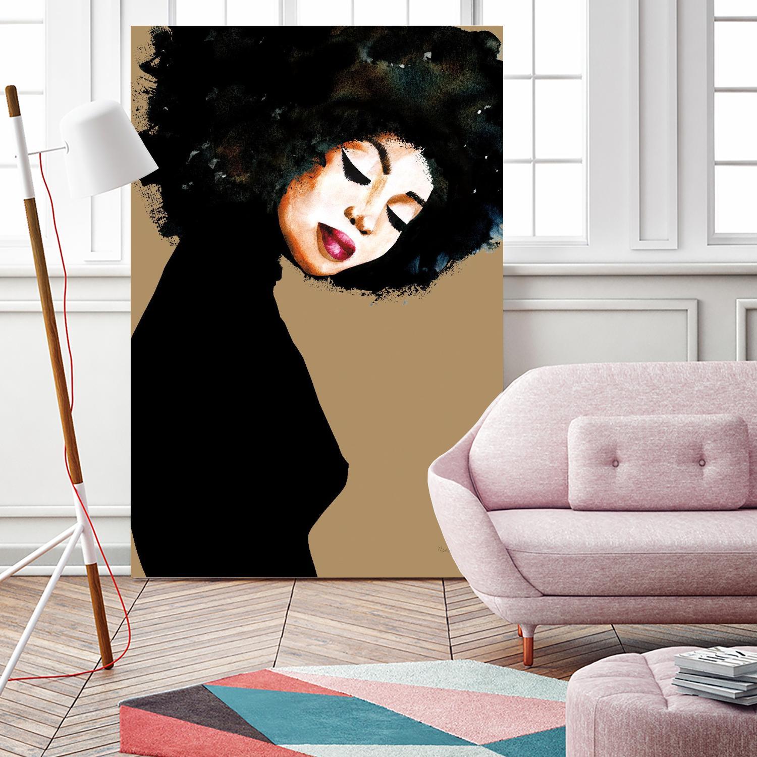 Soul by Mercedes Lopez Charo on GIANT ART - fashion african american woman