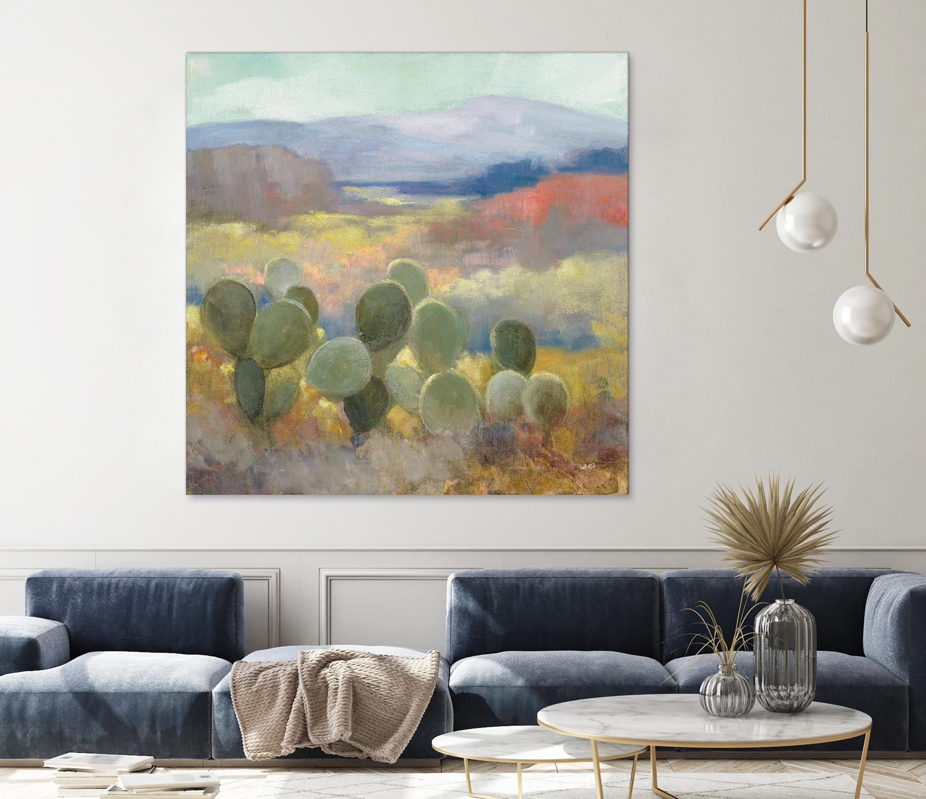 High Desert II by Julia Purinton on GIANT ART - landscape blue