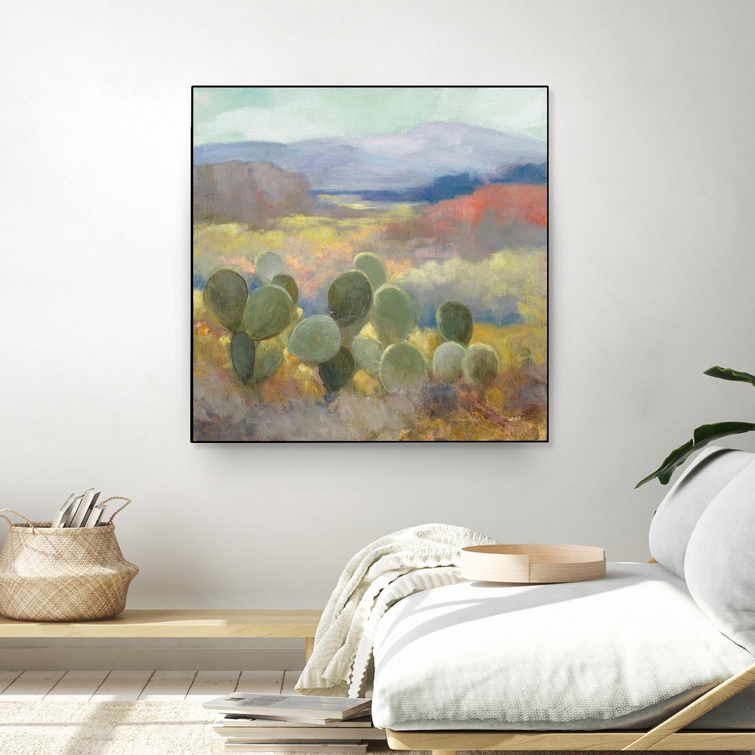 High Desert II by Julia Purinton on GIANT ART - landscape blue