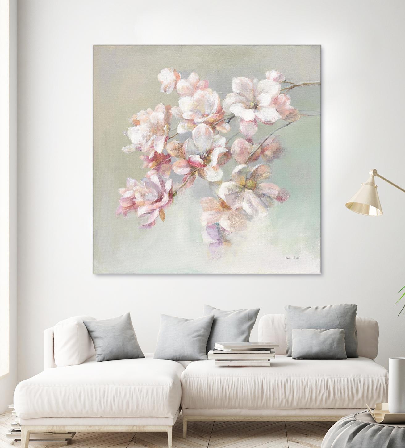 Sugar Magnolia by Danhui Nai on GIANT ART - florals blooms