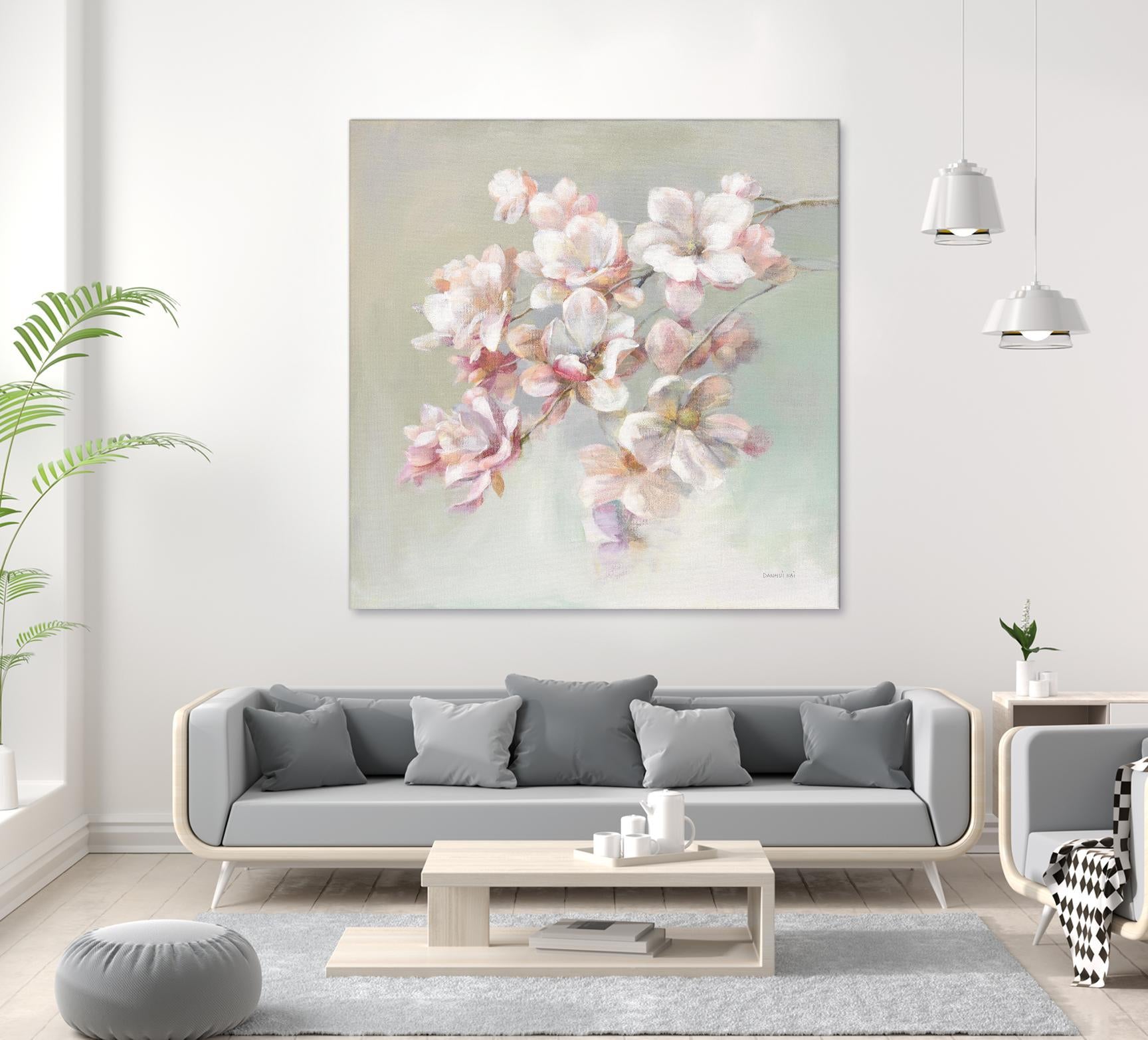 Sugar Magnolia by Danhui Nai on GIANT ART - florals blooms