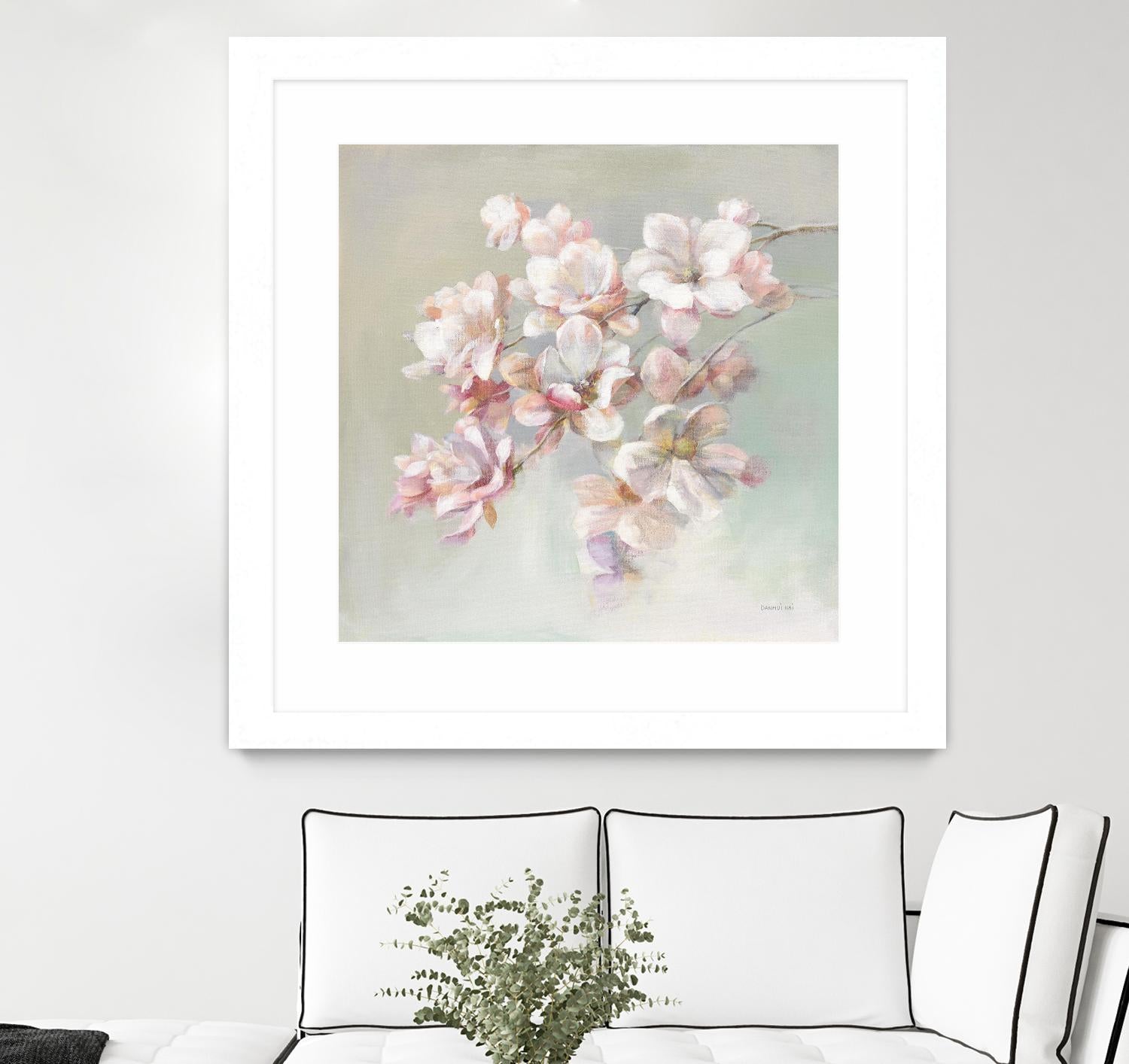 Sugar Magnolia by Danhui Nai on GIANT ART - florals blooms