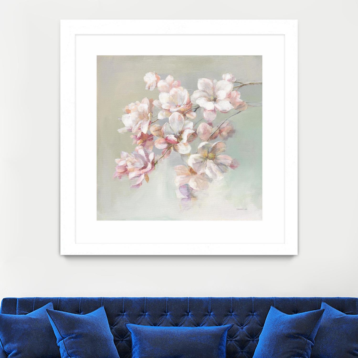 Sugar Magnolia by Danhui Nai on GIANT ART - florals blooms