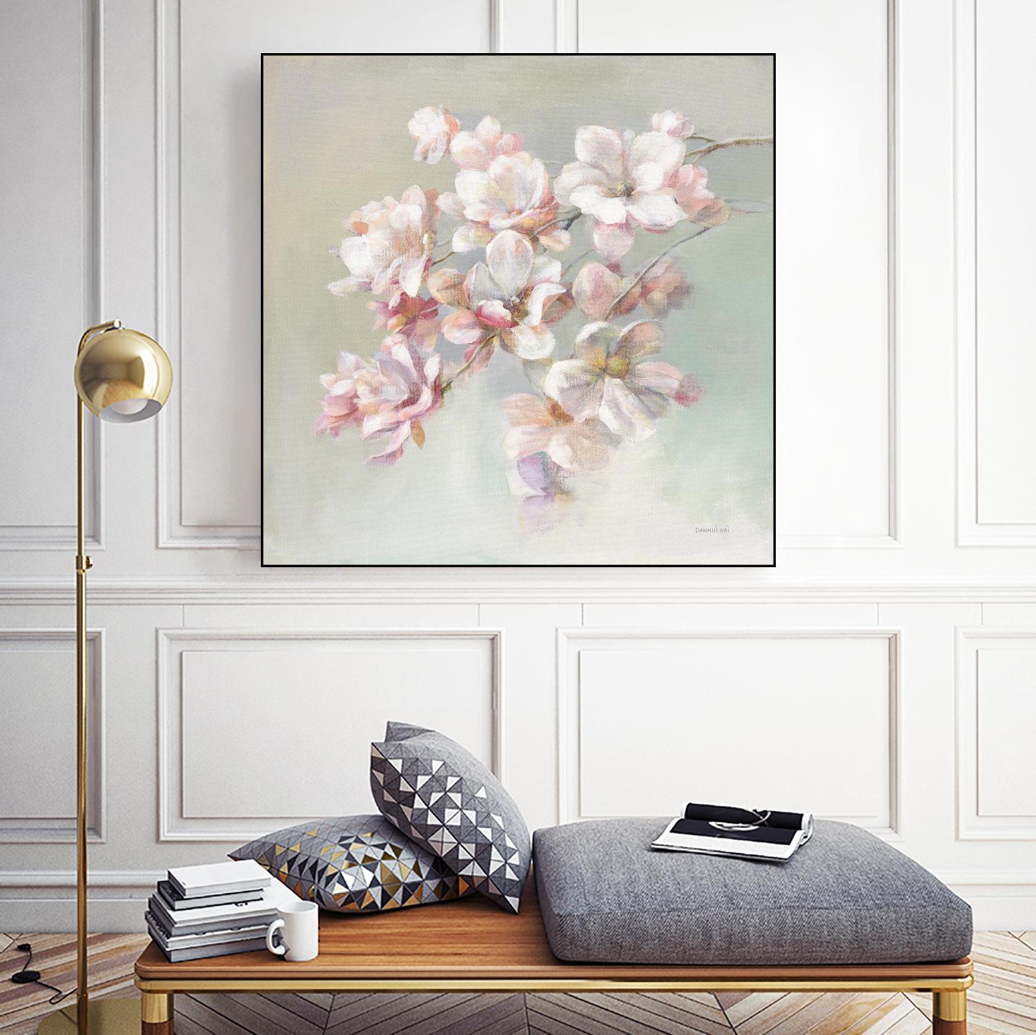 Sugar Magnolia by Danhui Nai on GIANT ART - florals blooms