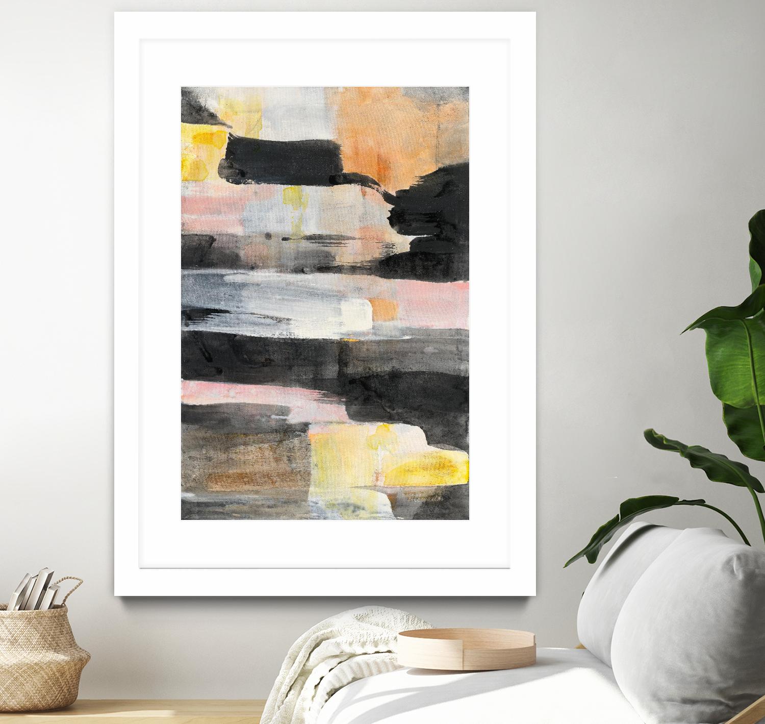 Break of Day by Albena Hristova on GIANT ART - orange abstract orange