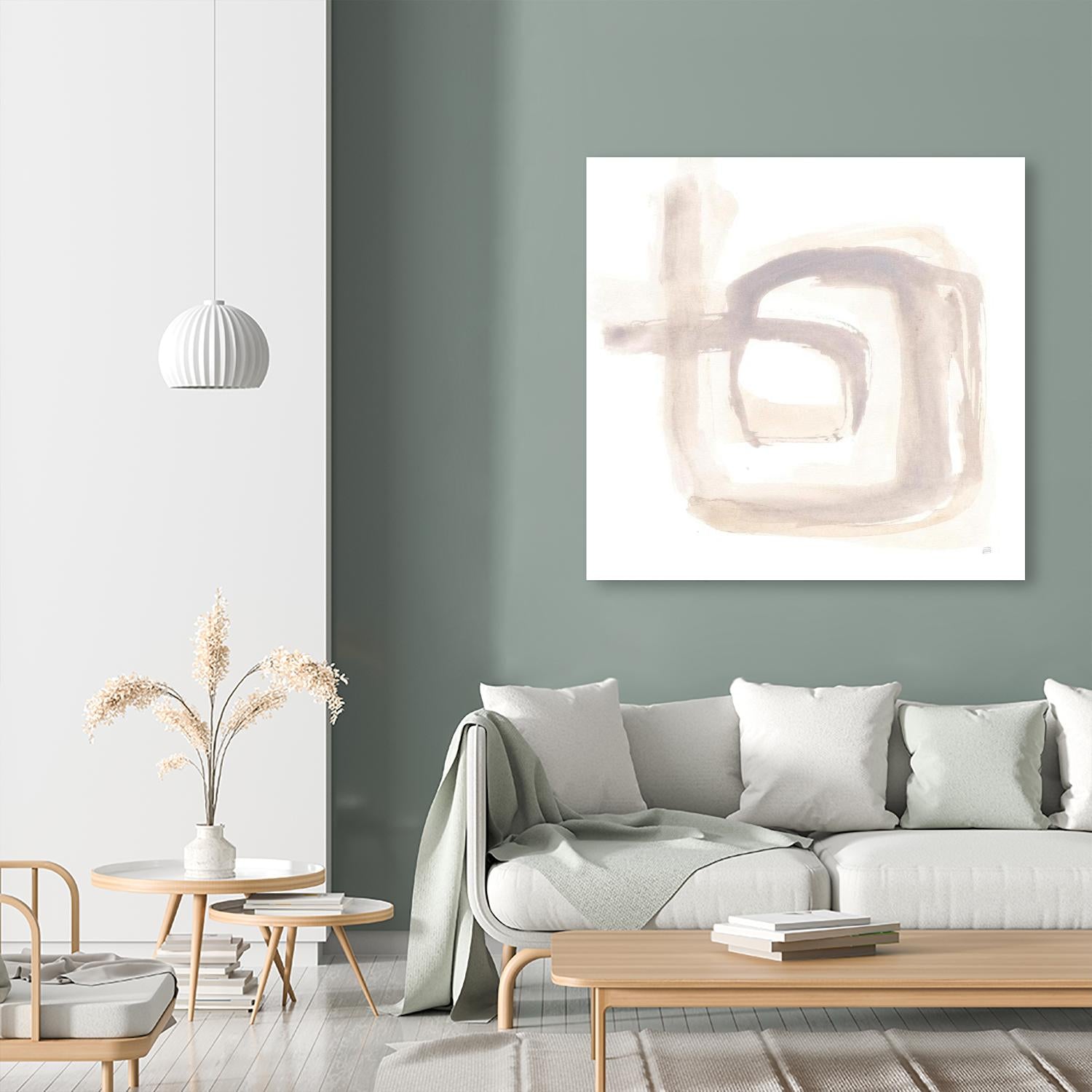 Almost There I by Chris Paschke on GIANT ART - abstract gray