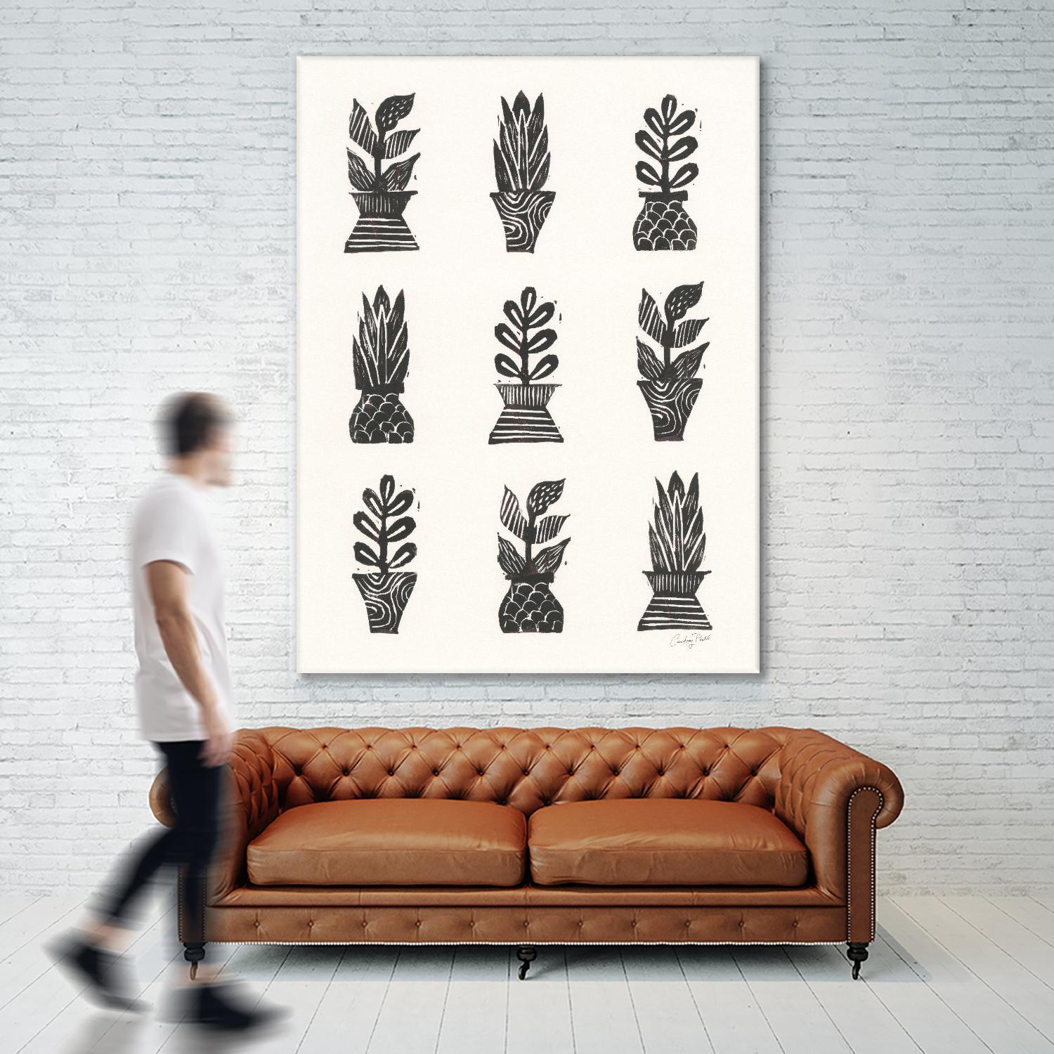 Planted by Courtney Prahl on GIANT ART - millennial black