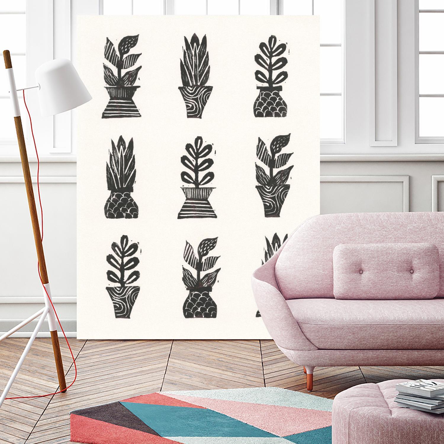 Planted by Courtney Prahl on GIANT ART - millennial black