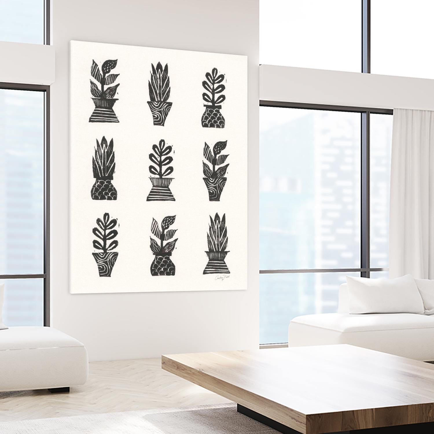 Planted by Courtney Prahl on GIANT ART - millennial black