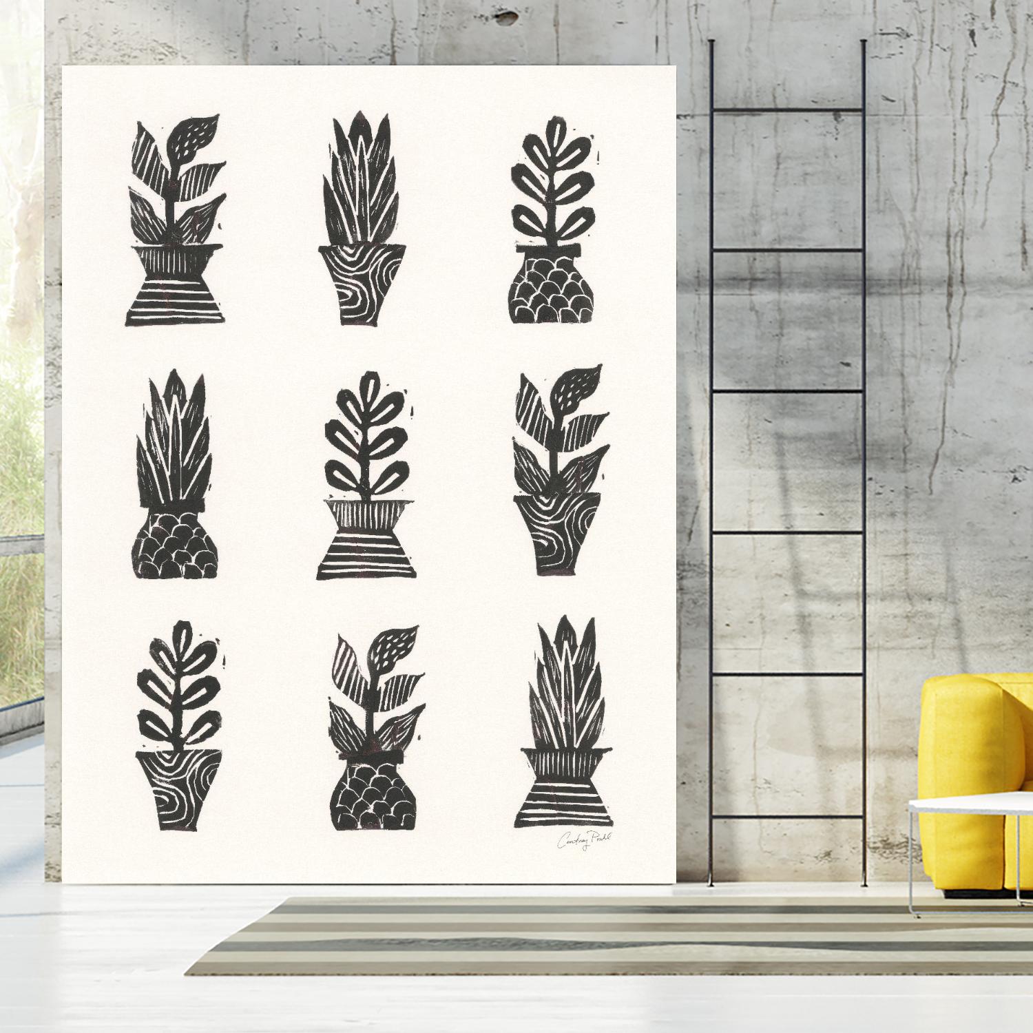 Planted by Courtney Prahl on GIANT ART - millennial black