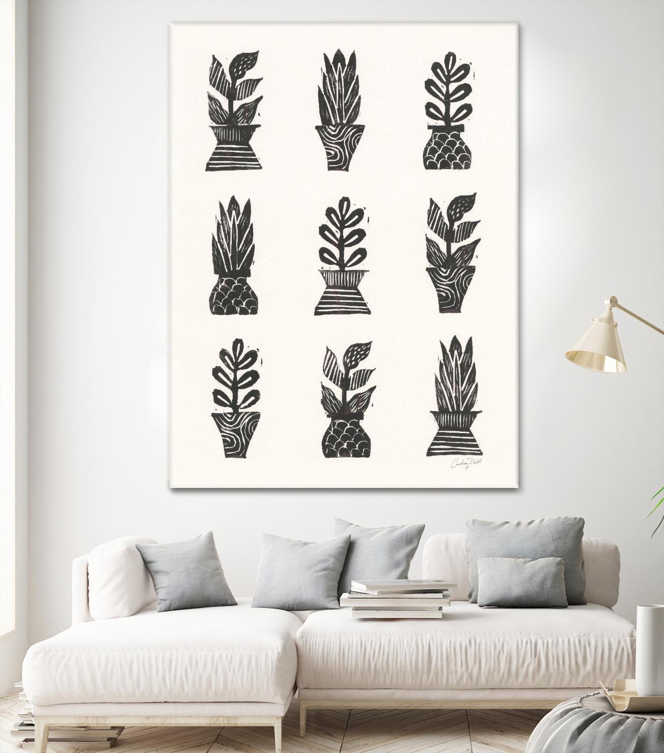 Planted by Courtney Prahl on GIANT ART - millennial black