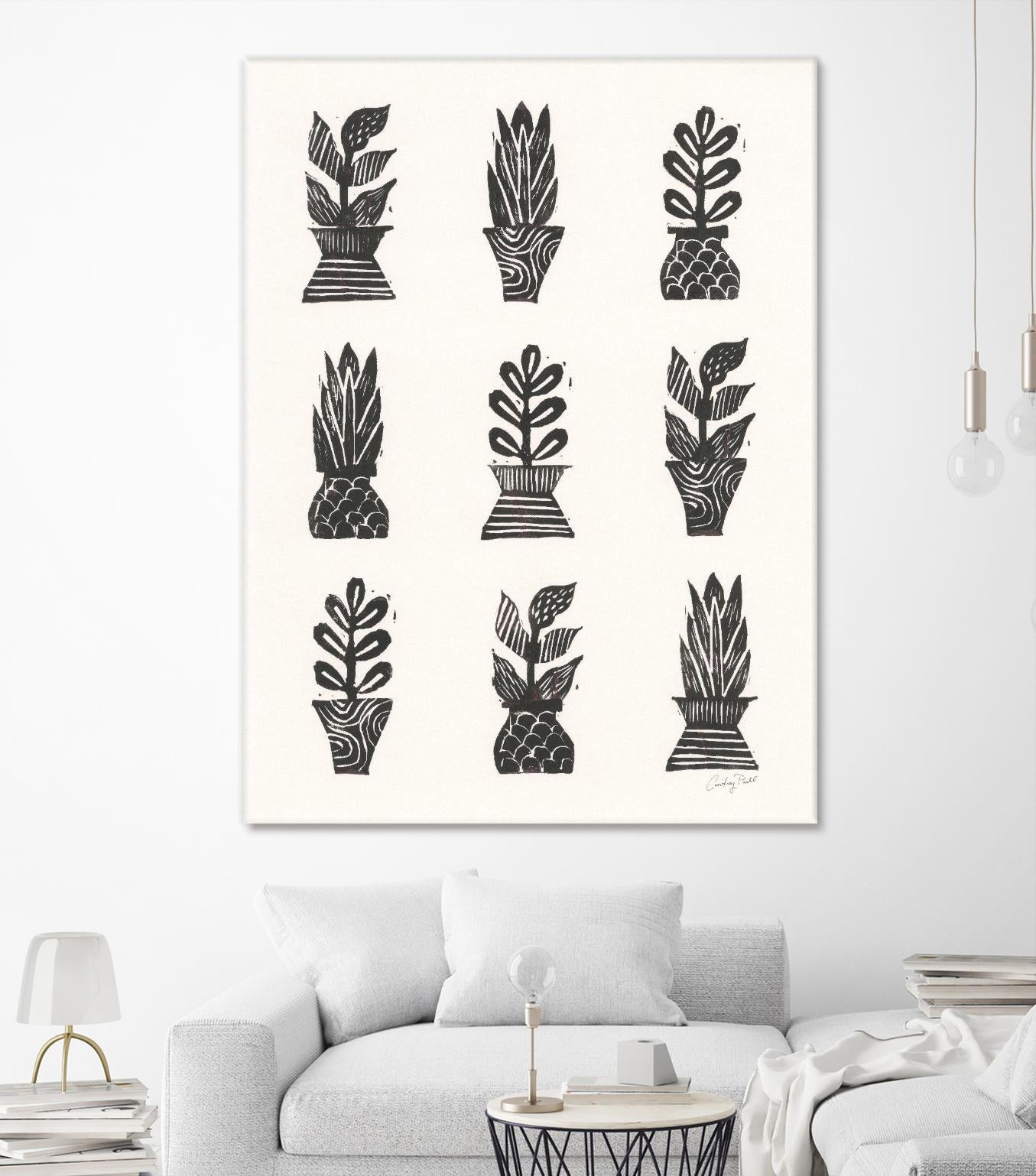 Planted by Courtney Prahl on GIANT ART - millennial black