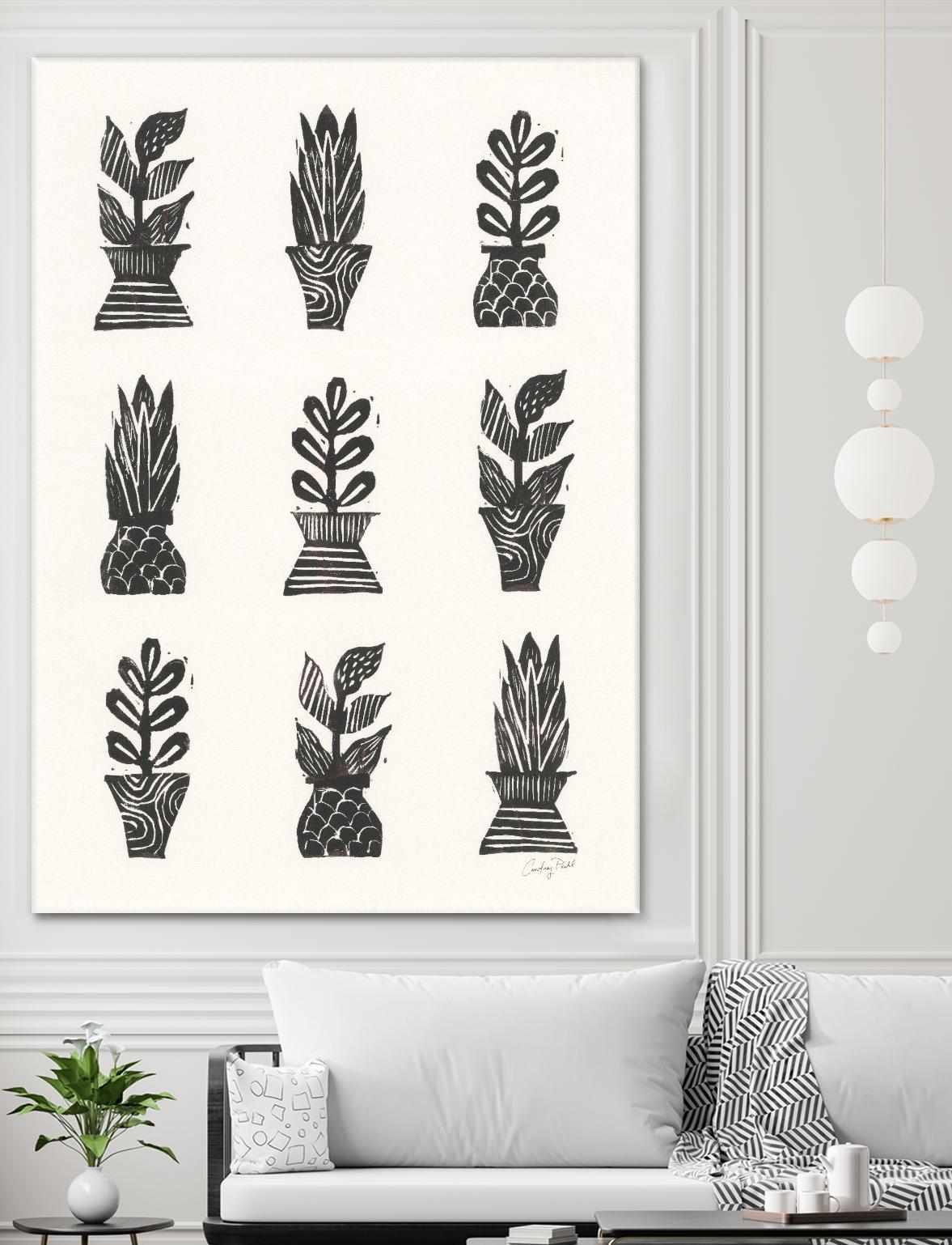 Planted by Courtney Prahl on GIANT ART - millennial black