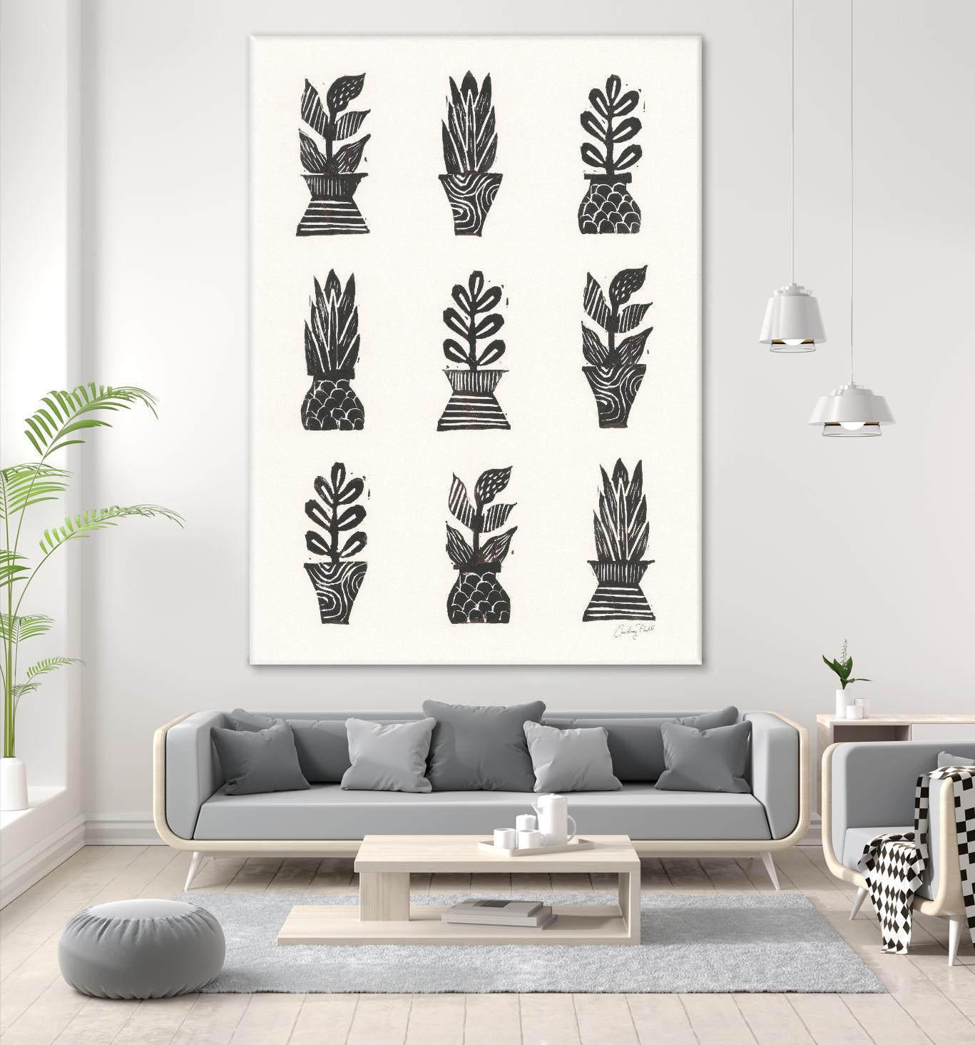 Planted by Courtney Prahl on GIANT ART - millennial black