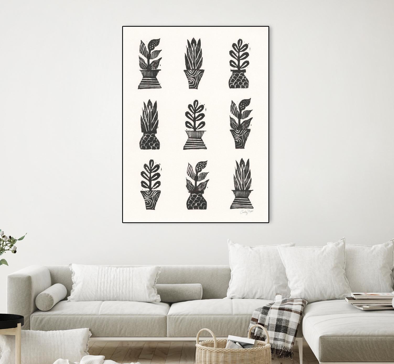 Planted by Courtney Prahl on GIANT ART - millennial black