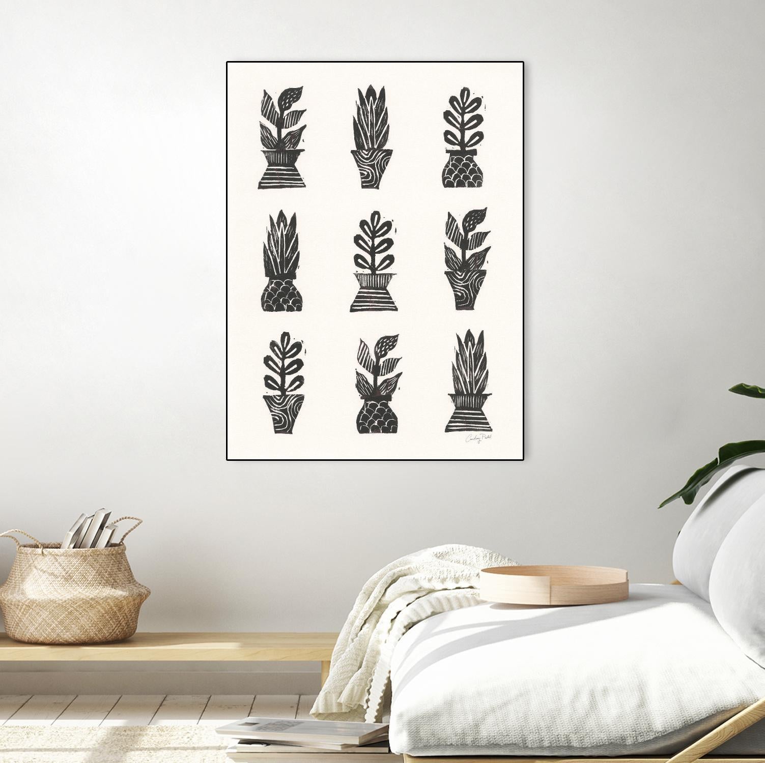 Planted by Courtney Prahl on GIANT ART - millennial black