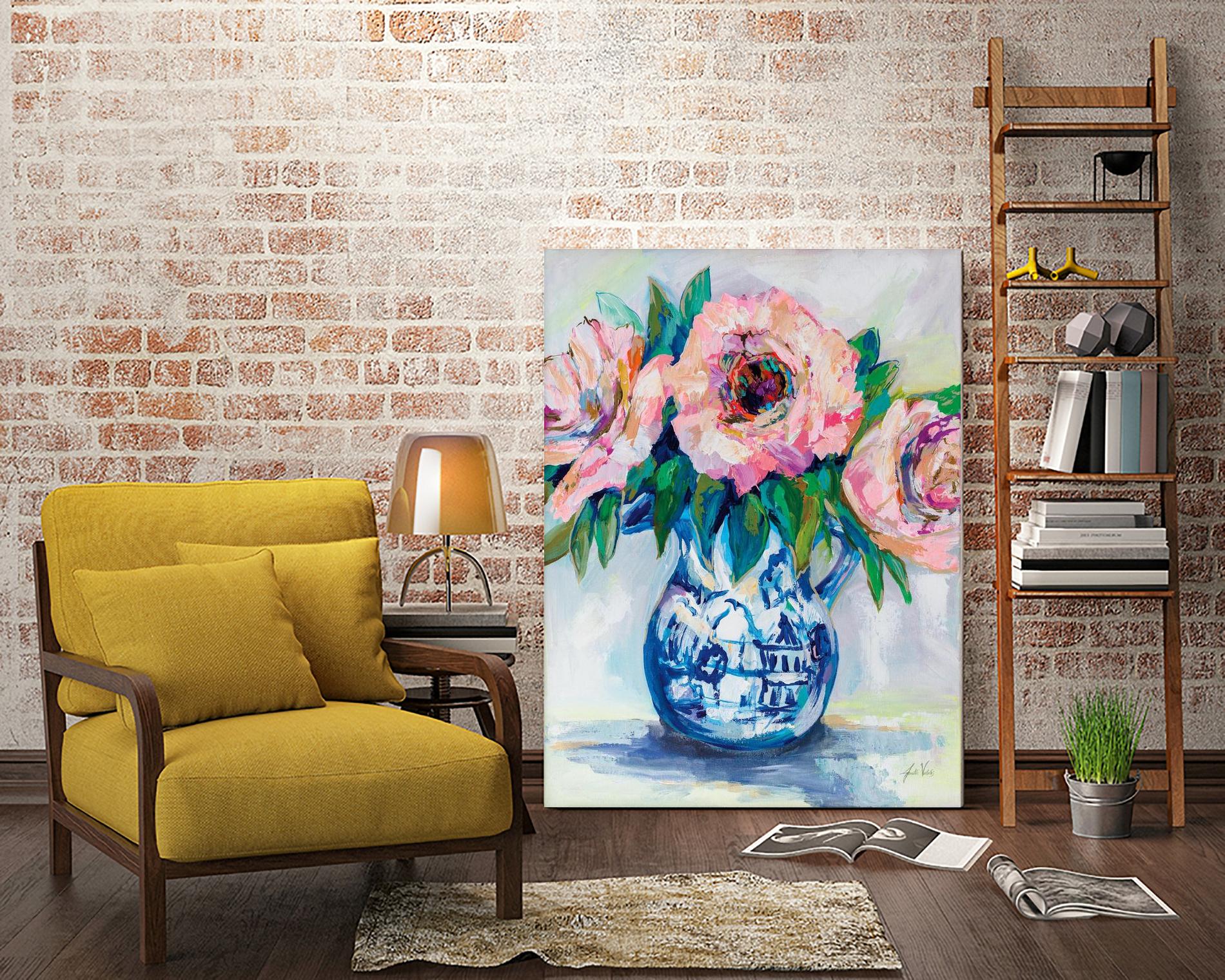 Sophisticated by Jeanette Vertentes on GIANT ART - pink botanical floral
