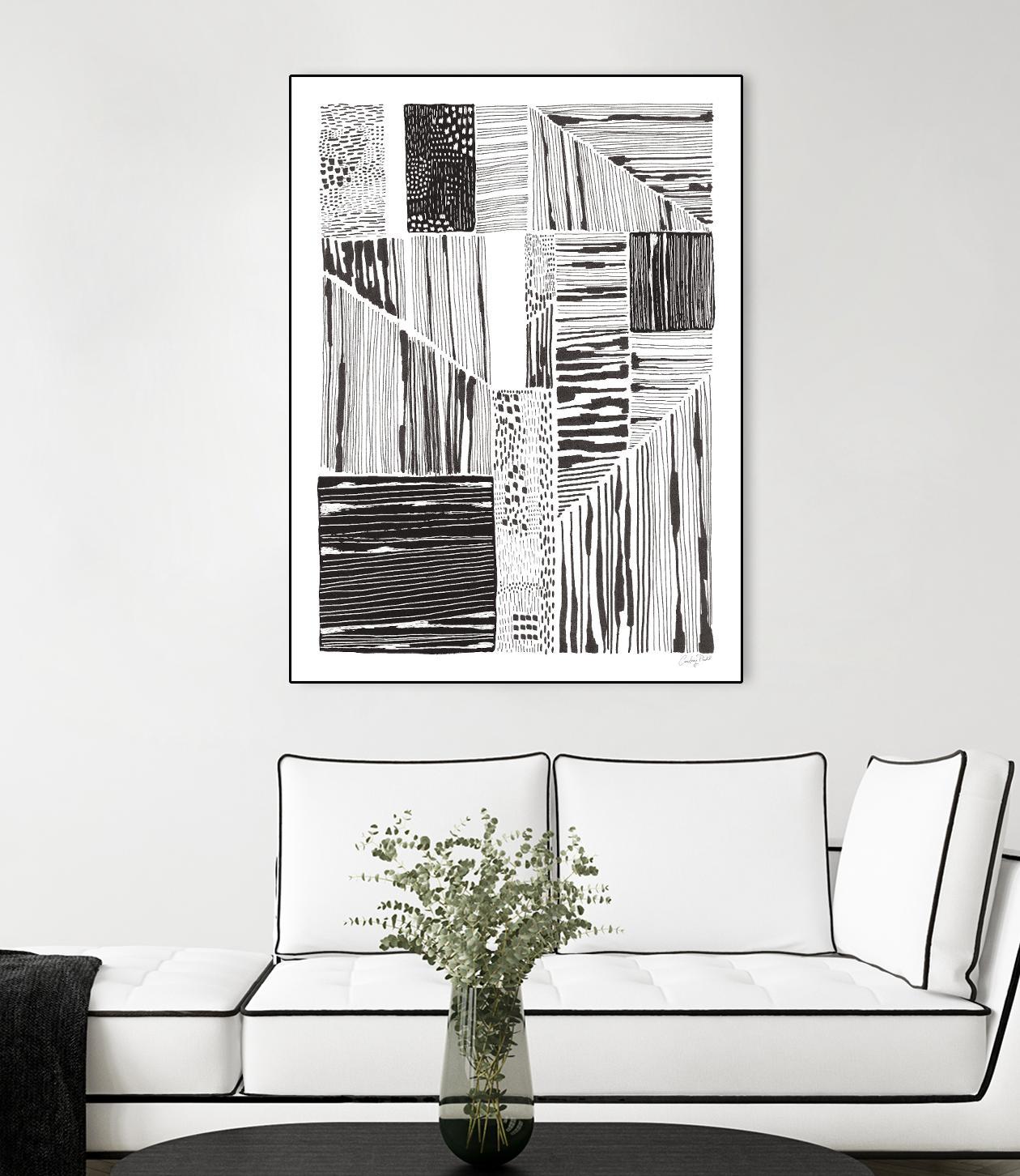 Lined Up II by Courtney Prahl on GIANT ART - abstract abstract