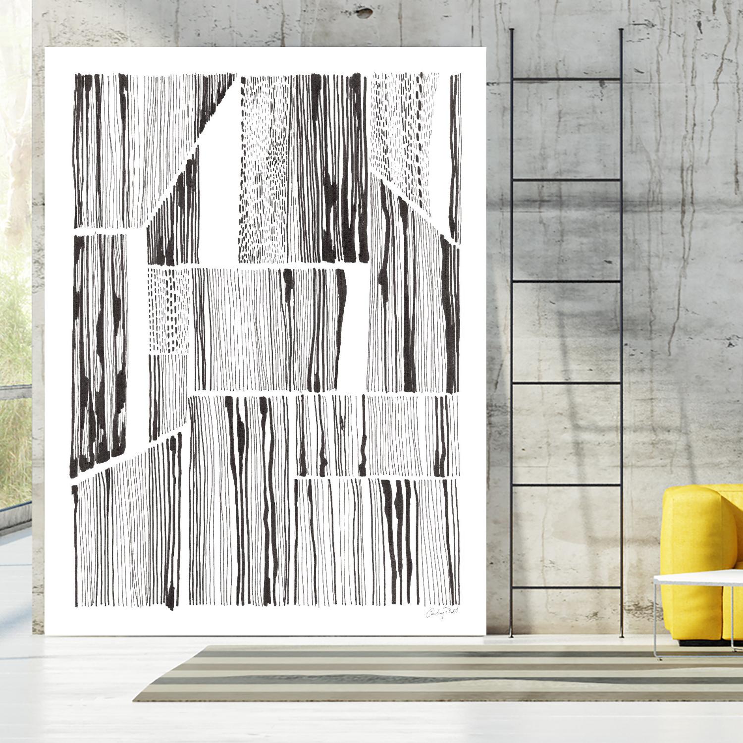 Lined Up III by Courtney Prahl on GIANT ART - abstract abstract