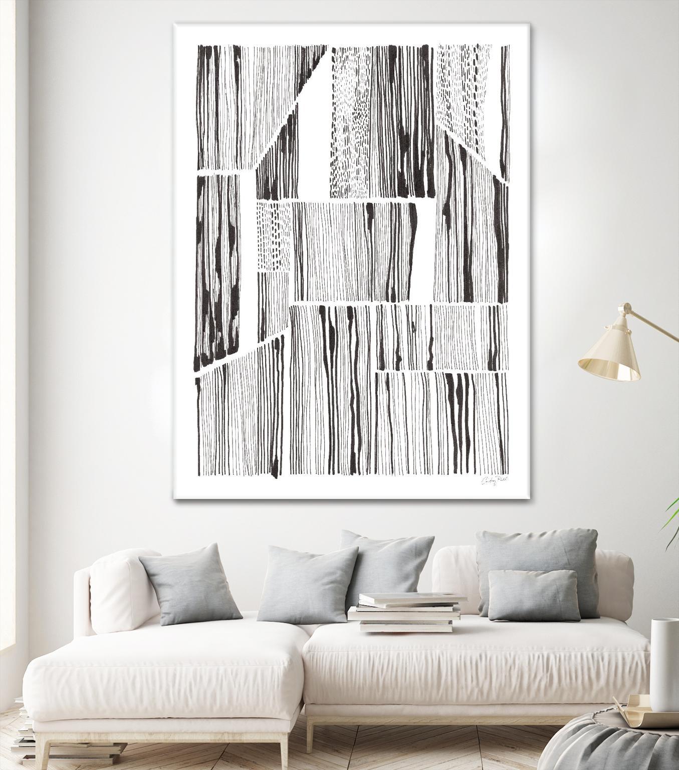 Lined Up III by Courtney Prahl on GIANT ART - abstract abstract