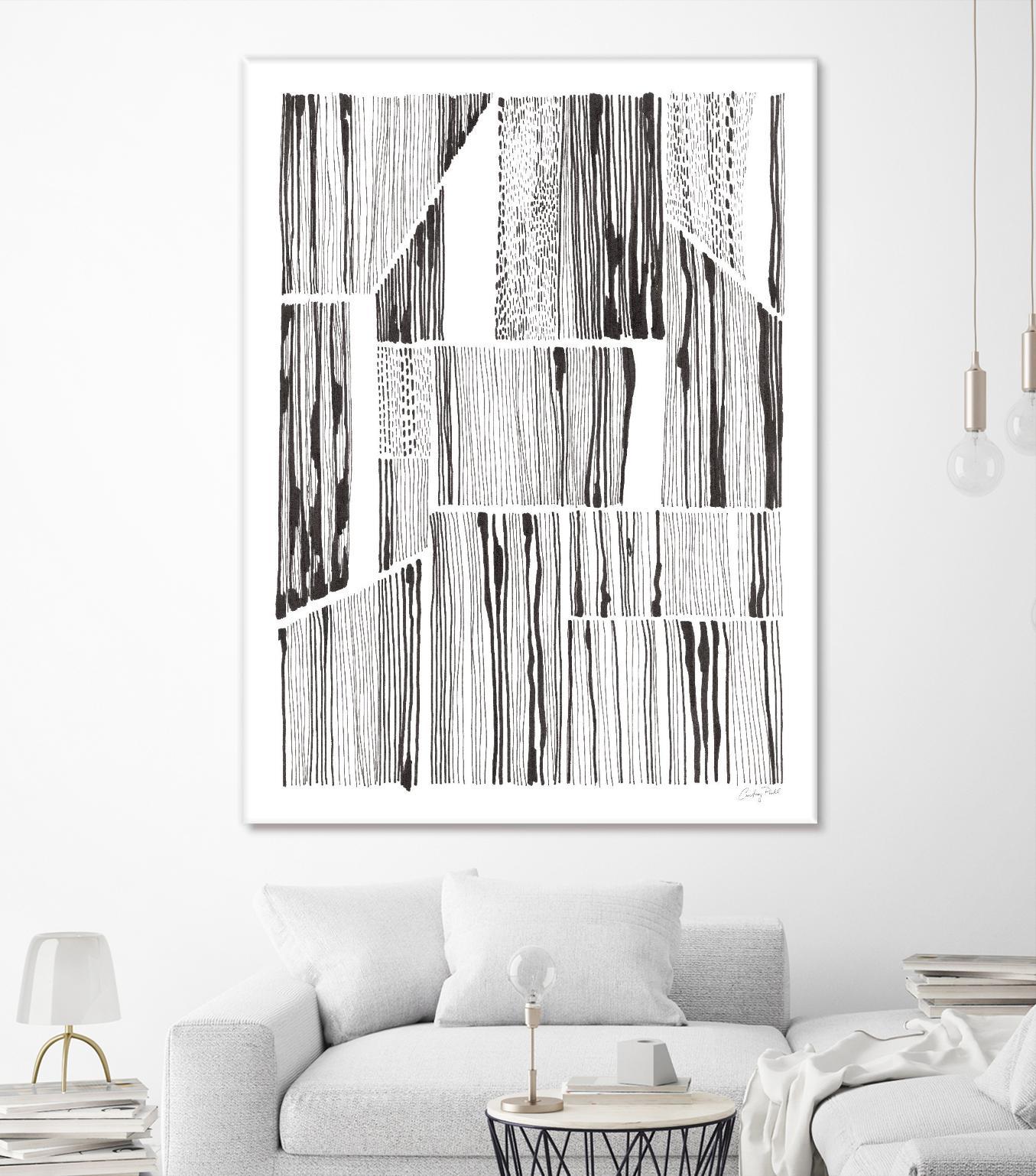 Lined Up III by Courtney Prahl on GIANT ART - abstract abstract