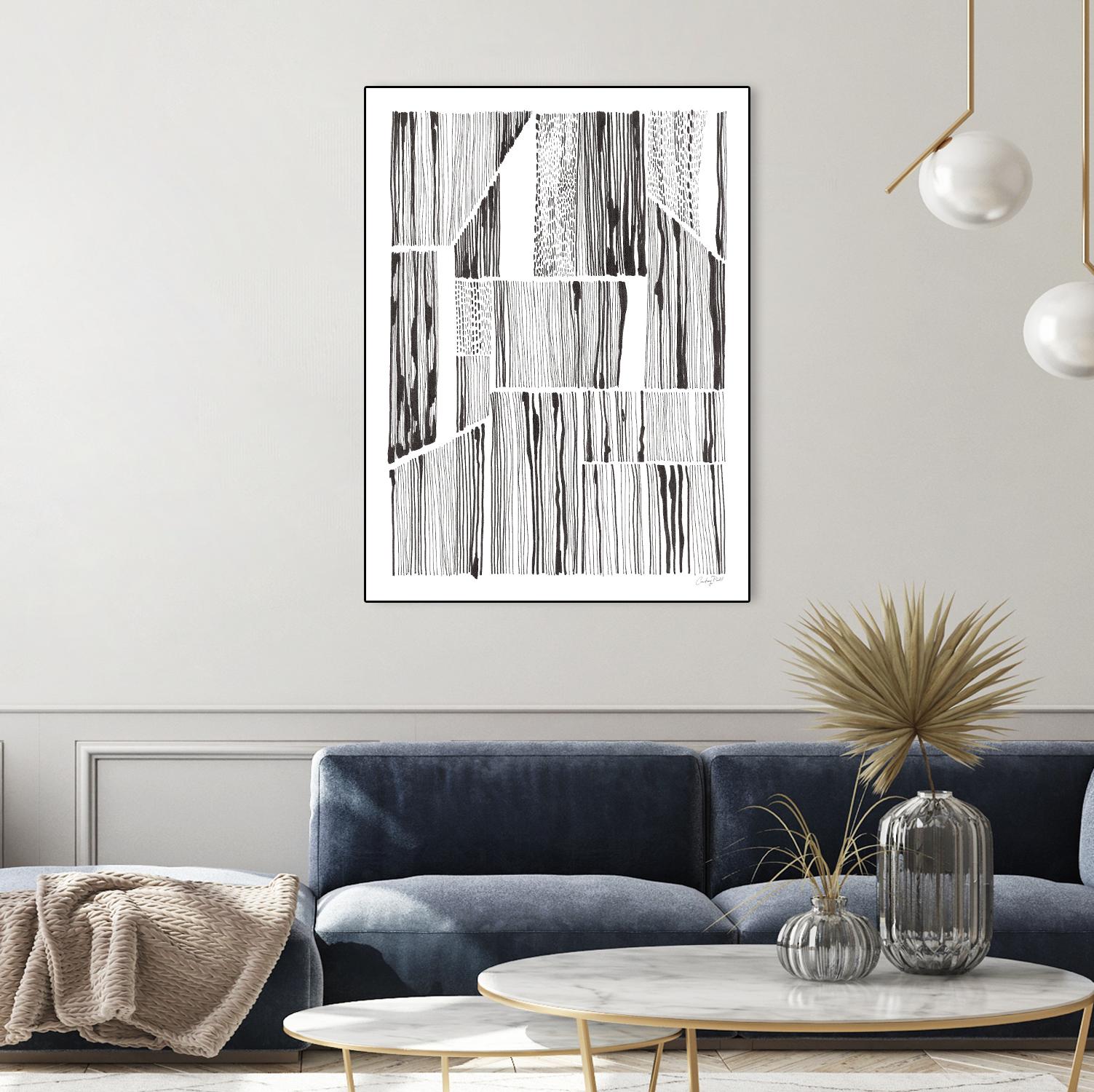 Lined Up III by Courtney Prahl on GIANT ART - abstract abstract