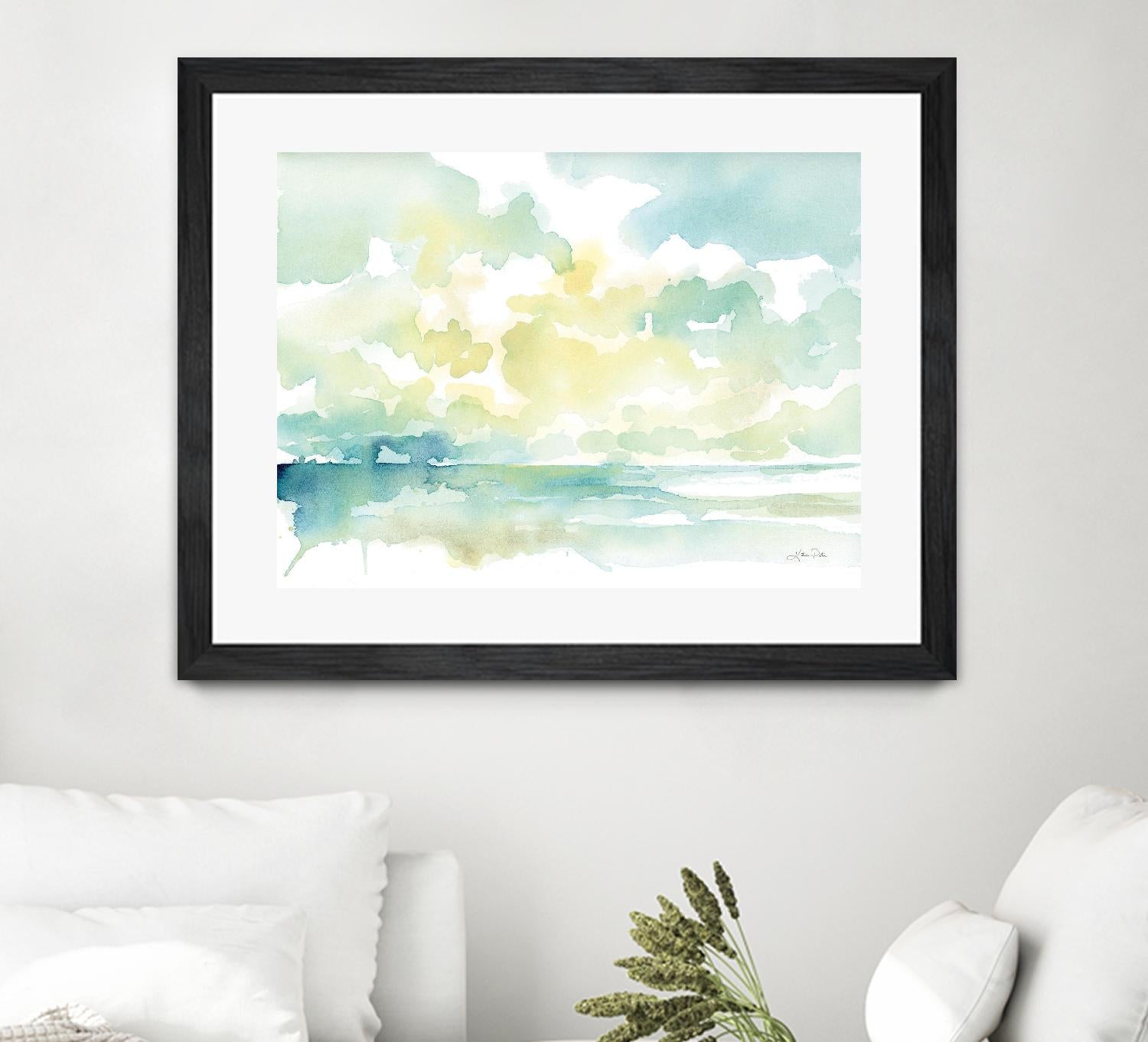 Ocean Dreaming by Katrina Pete on GIANT ART - blue coastal & nautical waves