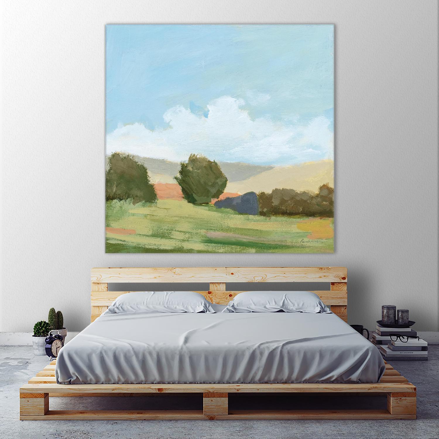 Early Spring by Pamela Munger on GIANT ART - landscape blue