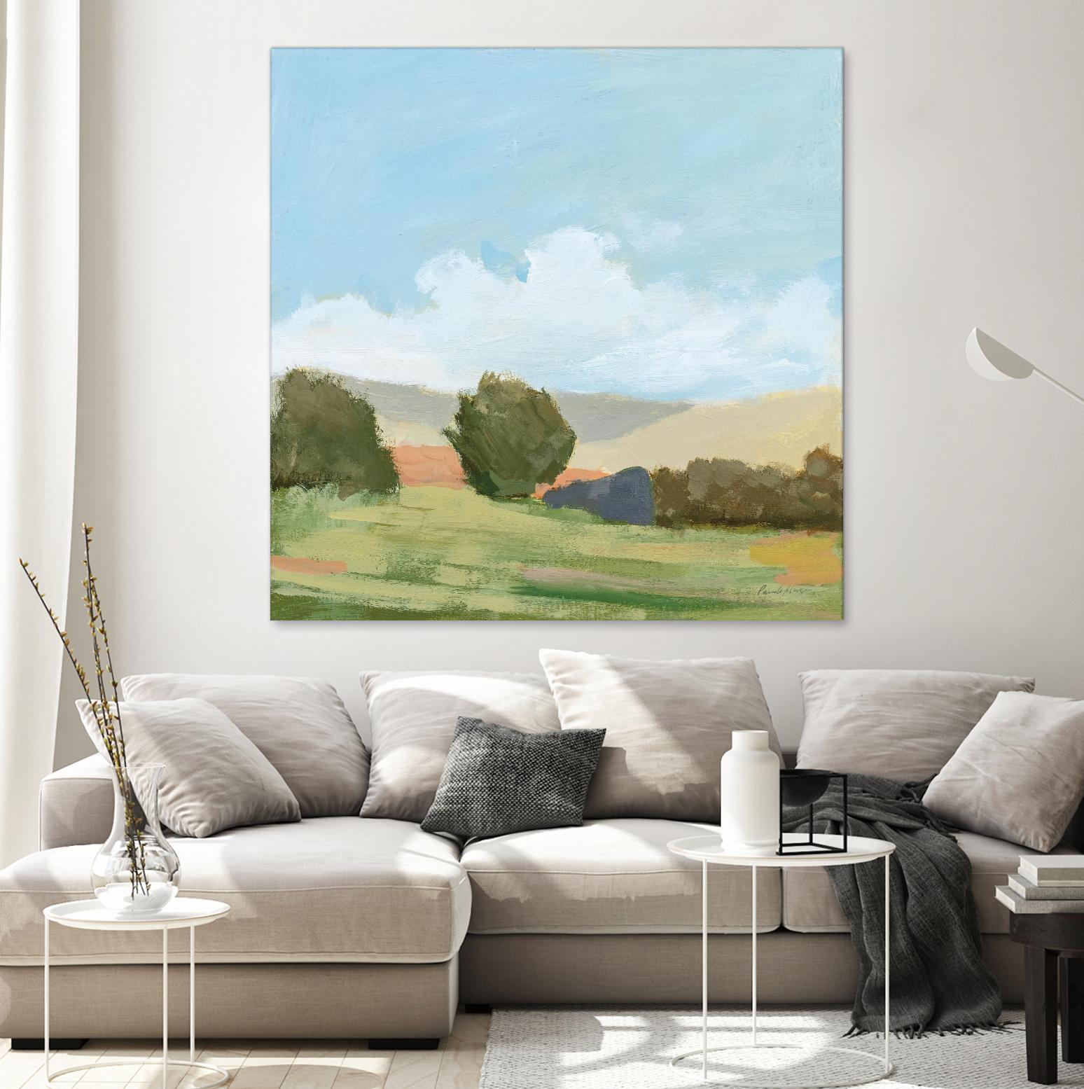 Early Spring by Pamela Munger on GIANT ART - landscape blue