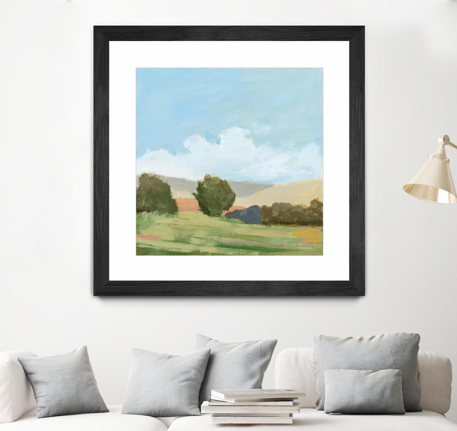 Early Spring by Pamela Munger on GIANT ART - landscape blue