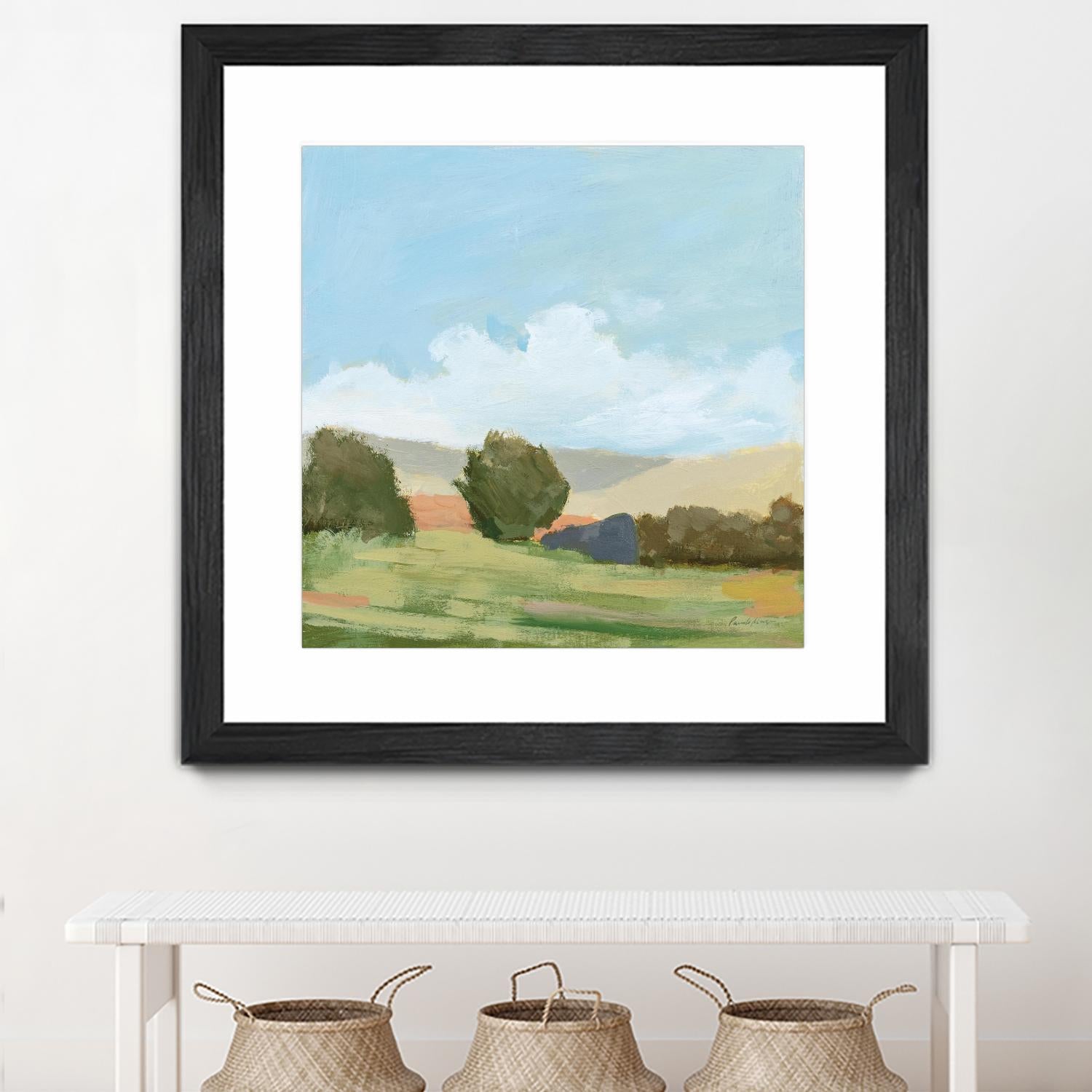 Early Spring by Pamela Munger on GIANT ART - landscape blue