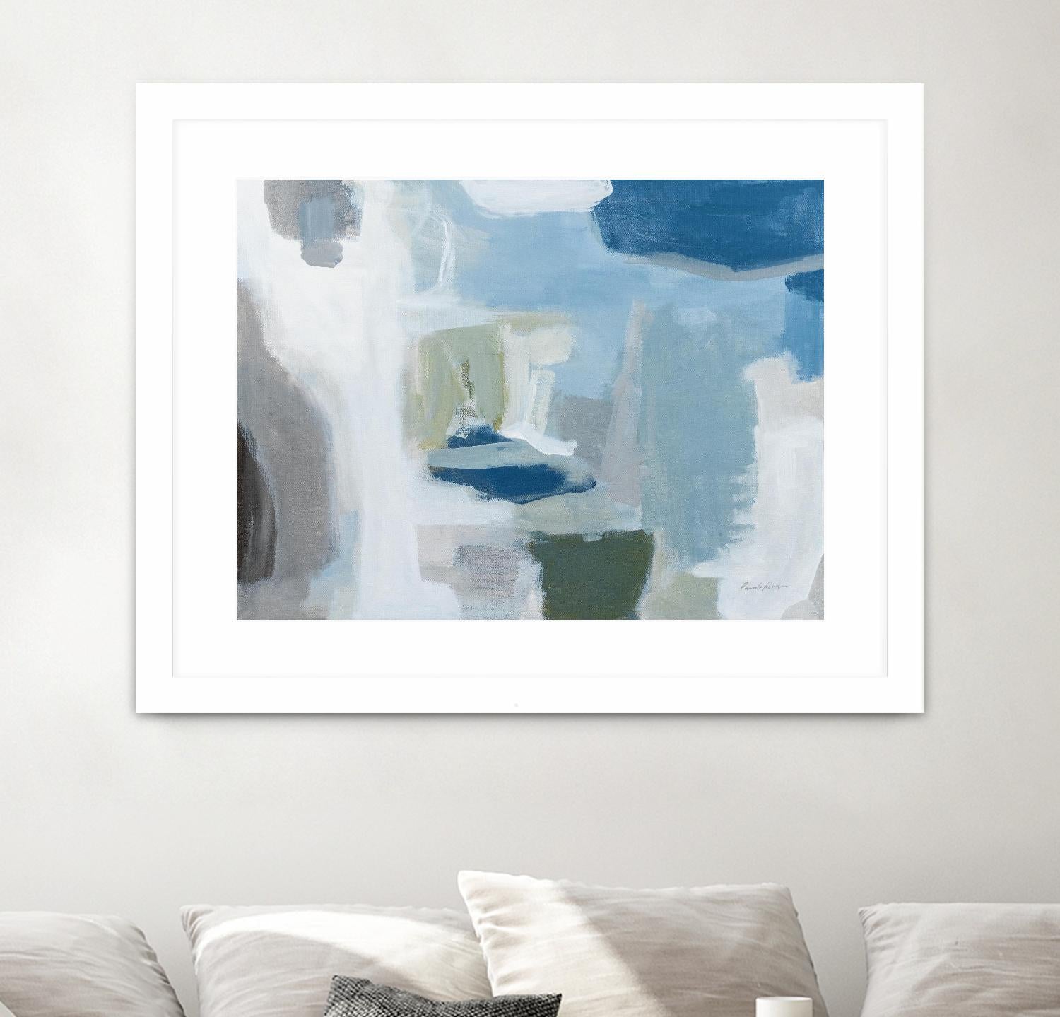 On the Cape by Pamela Munger on GIANT ART - green abstract mint